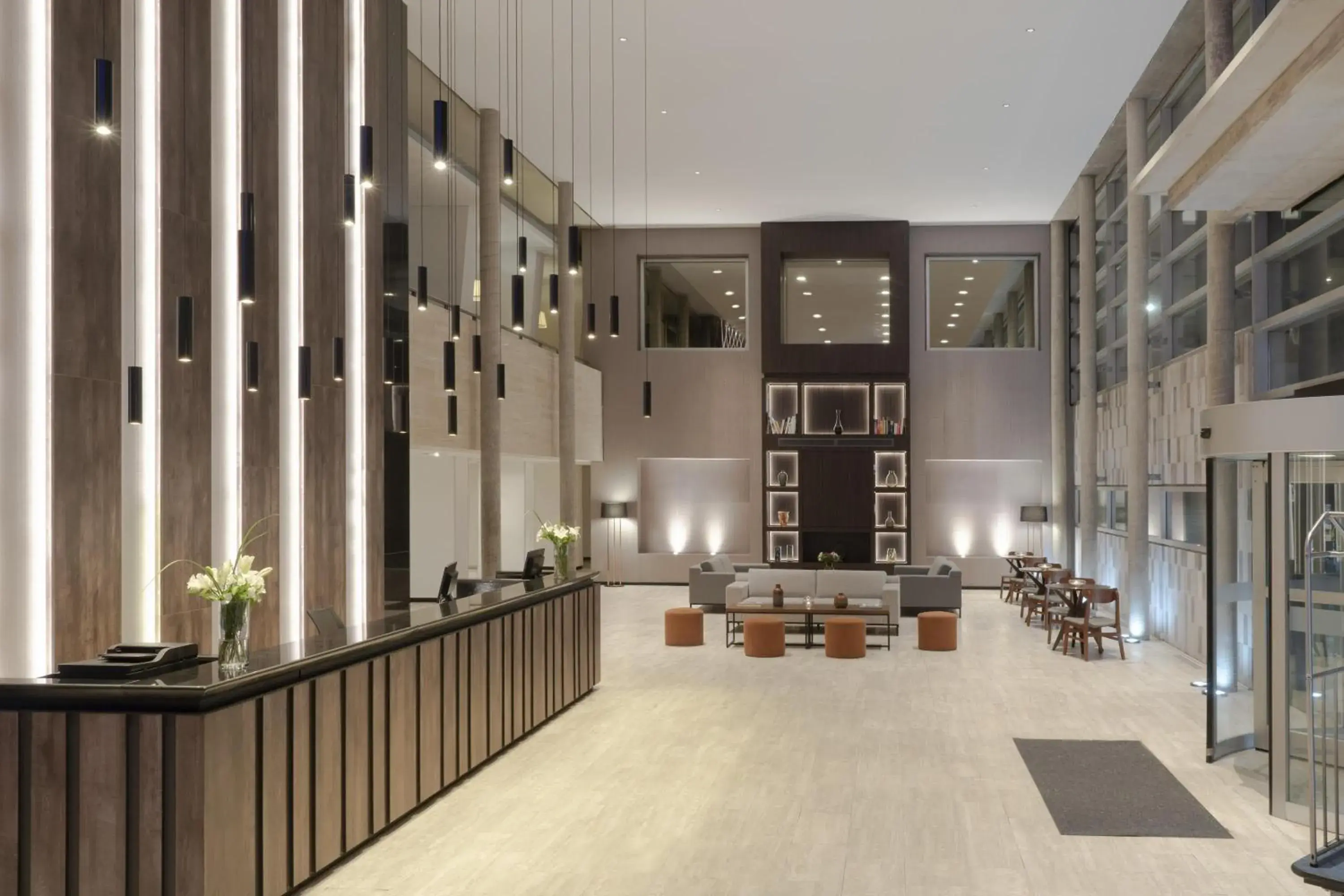 Lobby or reception in NH Montevideo Columbia Lobby or reception in NH Montevideo Columbia