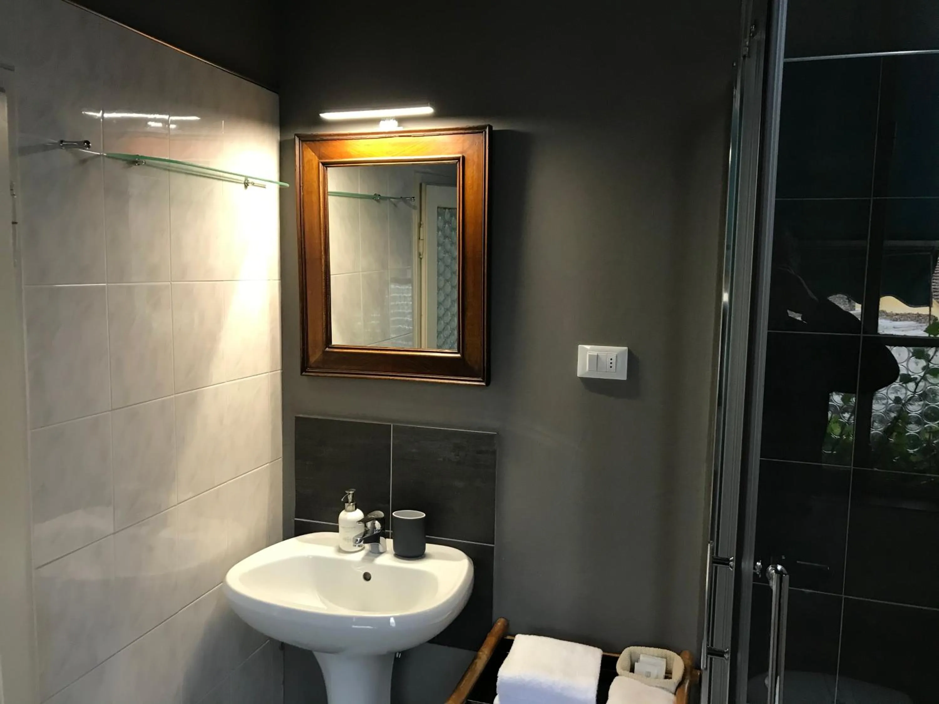 Bathroom in Alberghino B&B