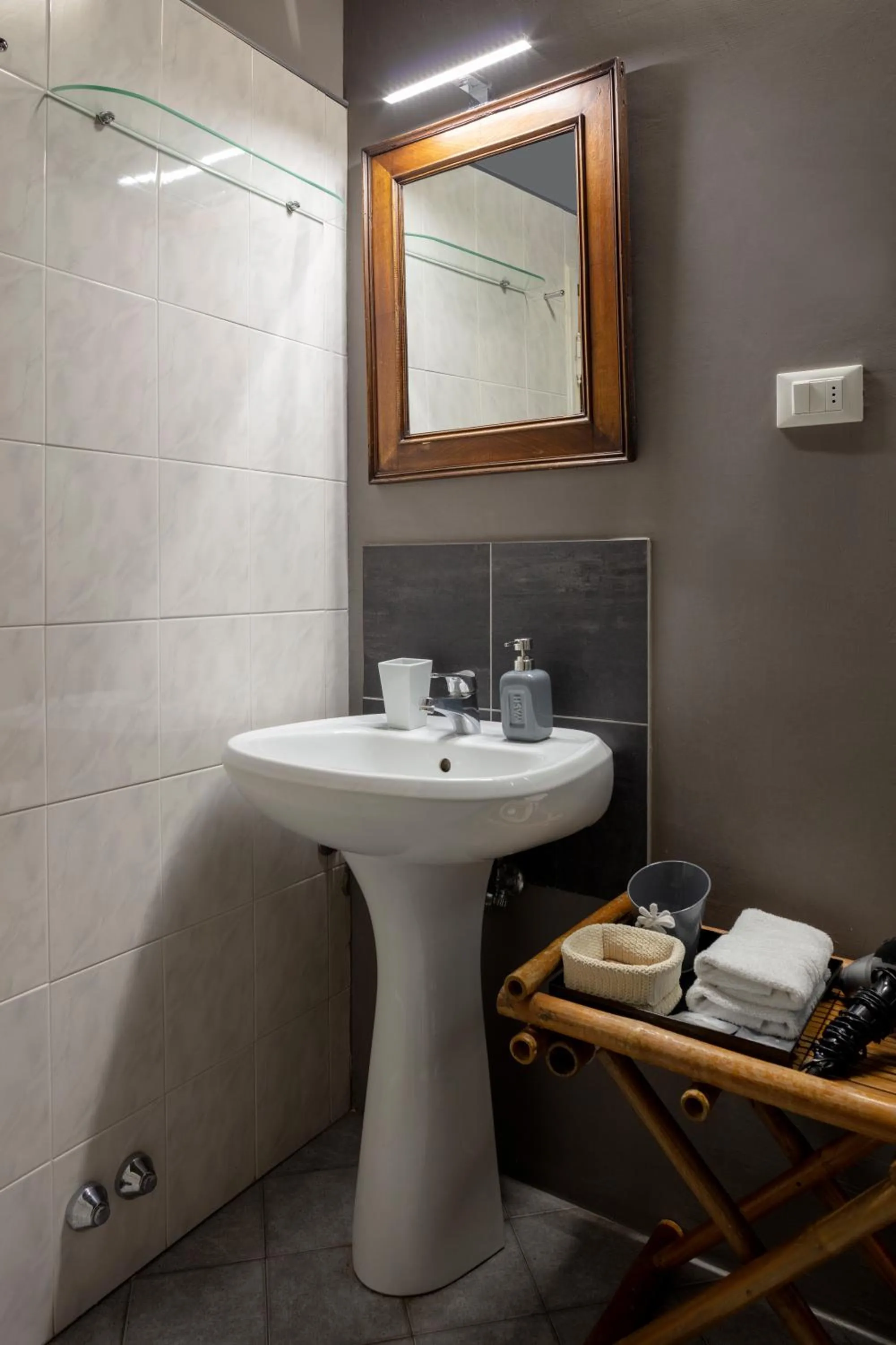 Bathroom in Alberghino B&B