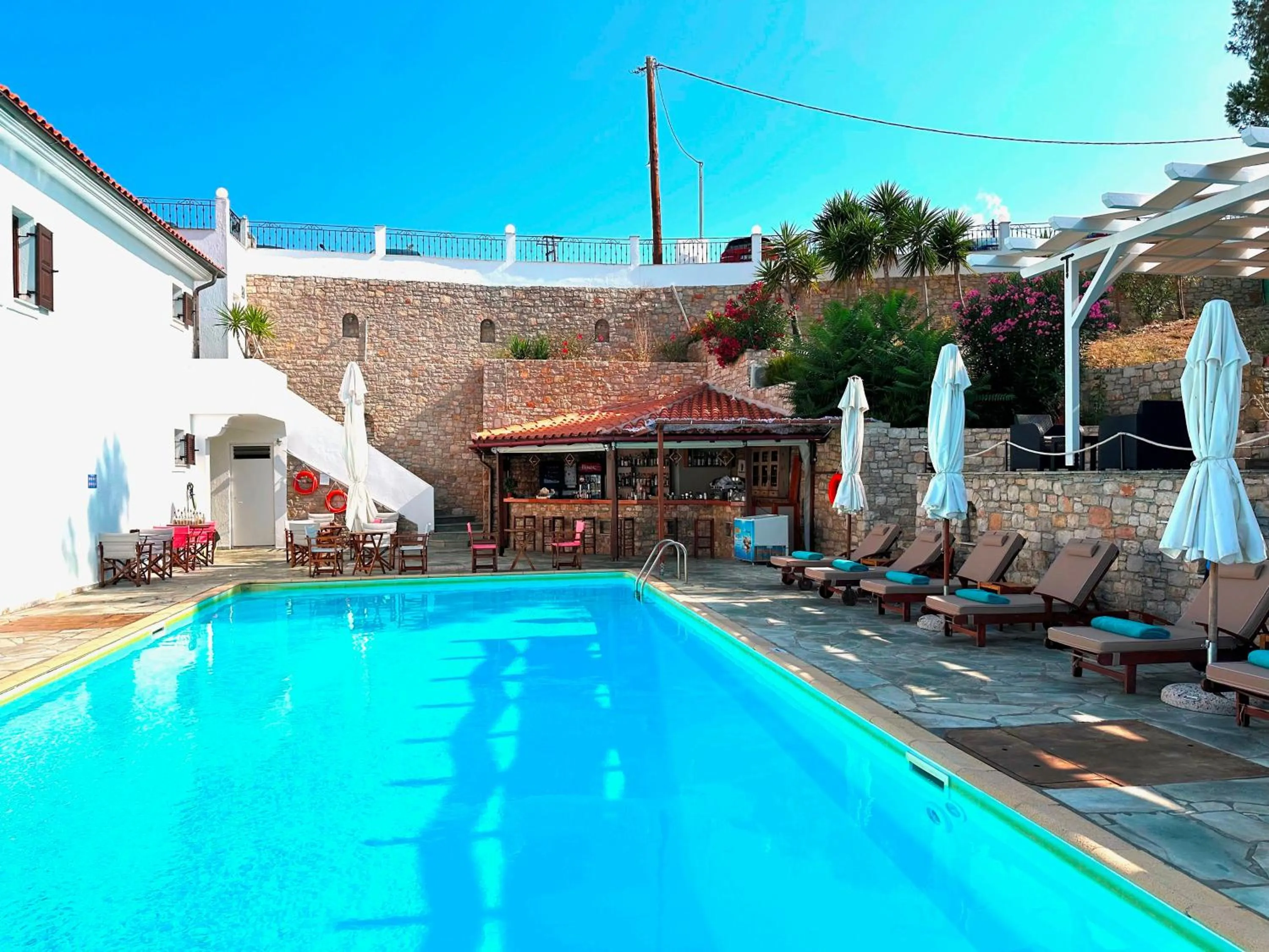 Lounge or bar in Yalis Hotel