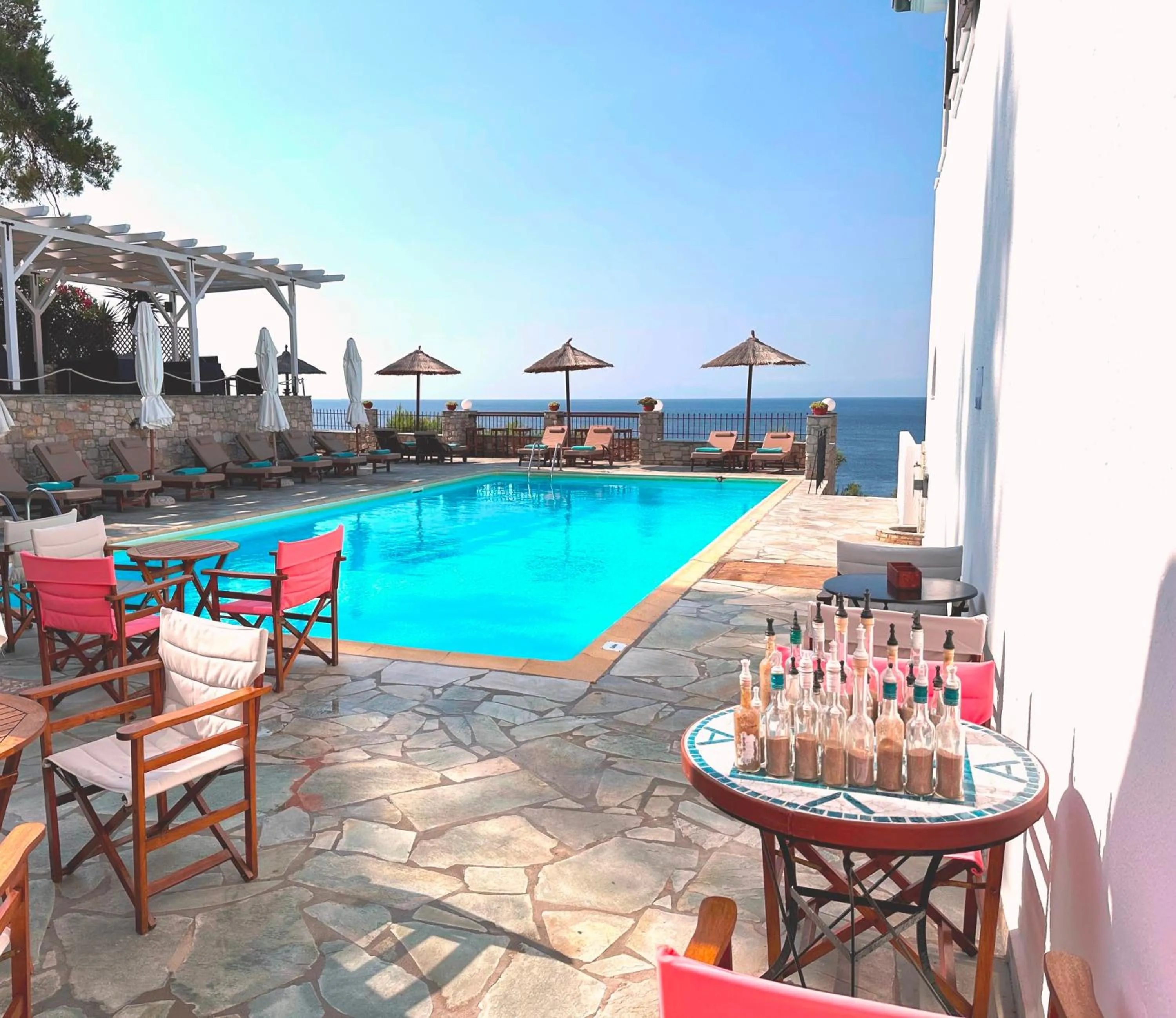 Swimming pool in Yalis Hotel