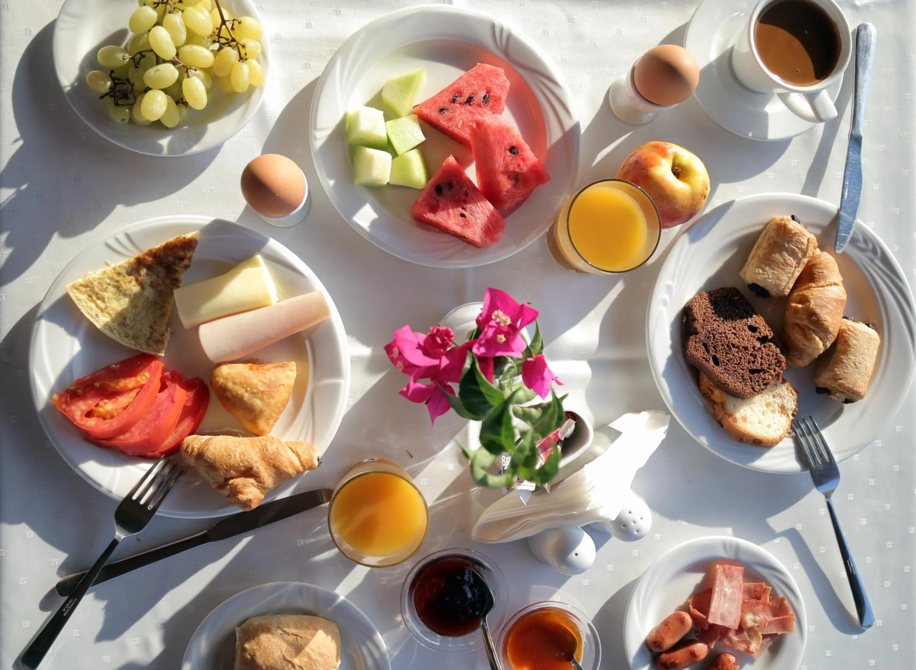 Breakfast in Yalis Hotel