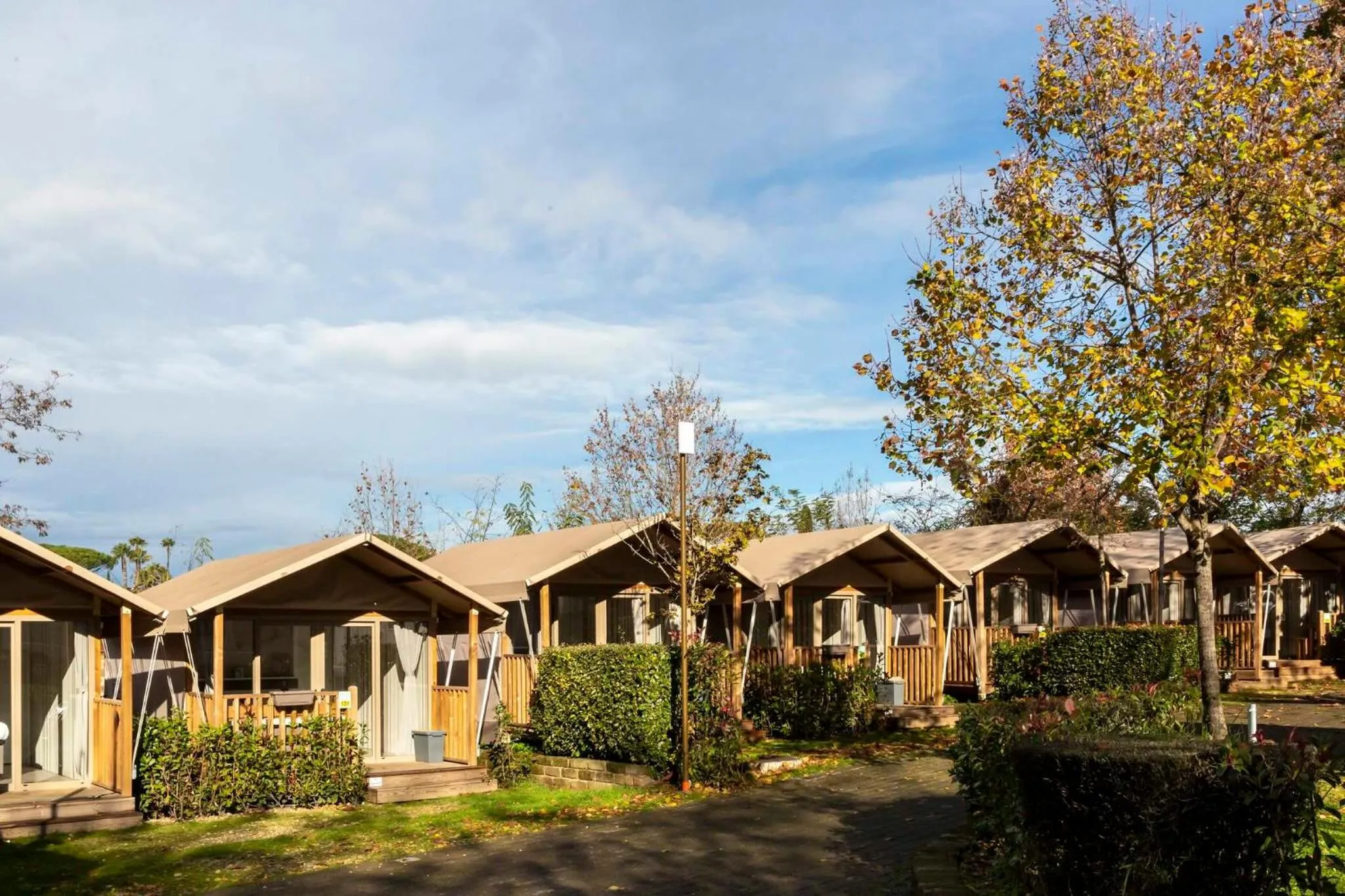 Patio in hu Roma Camping In Town