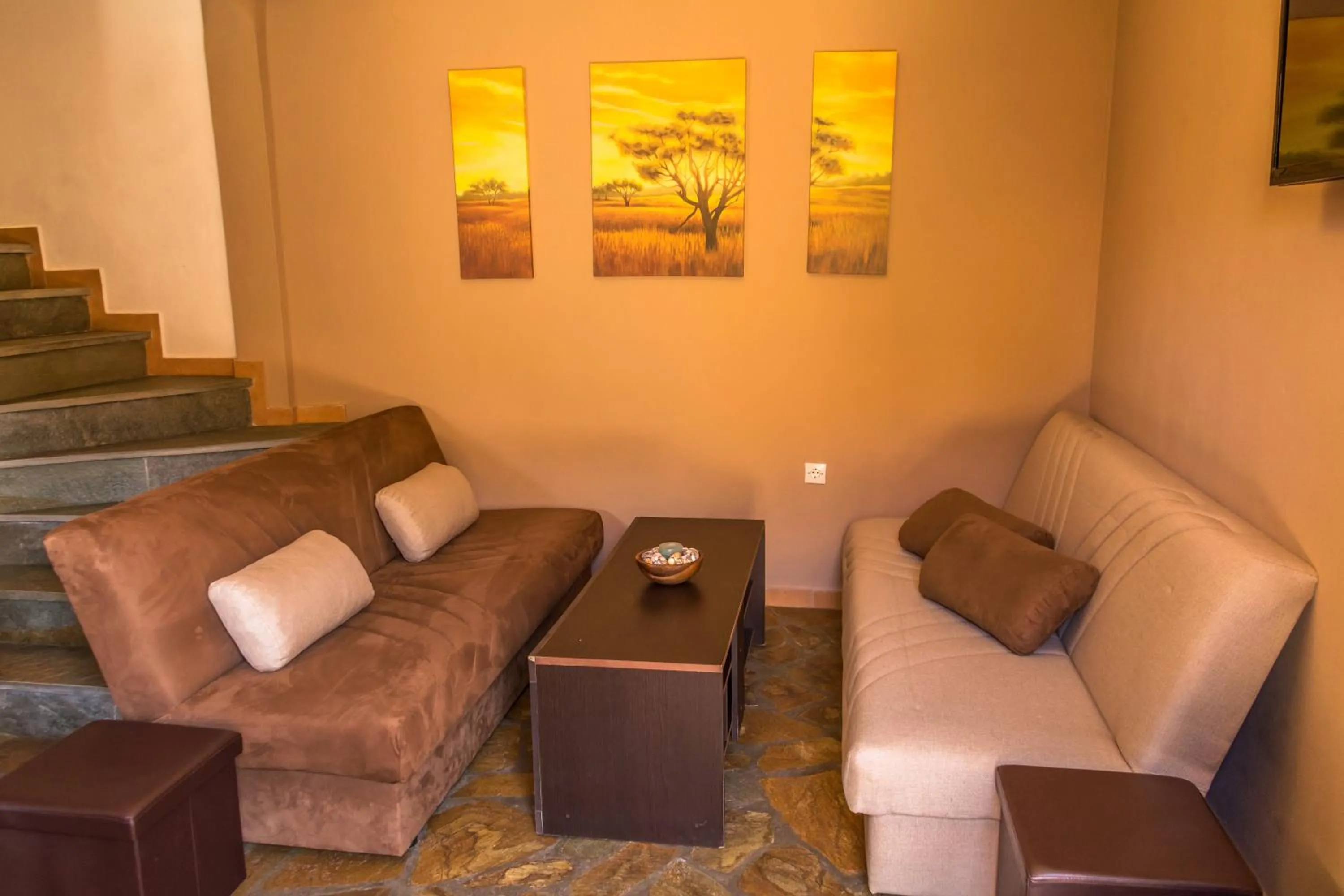 Living room in Porto Marina