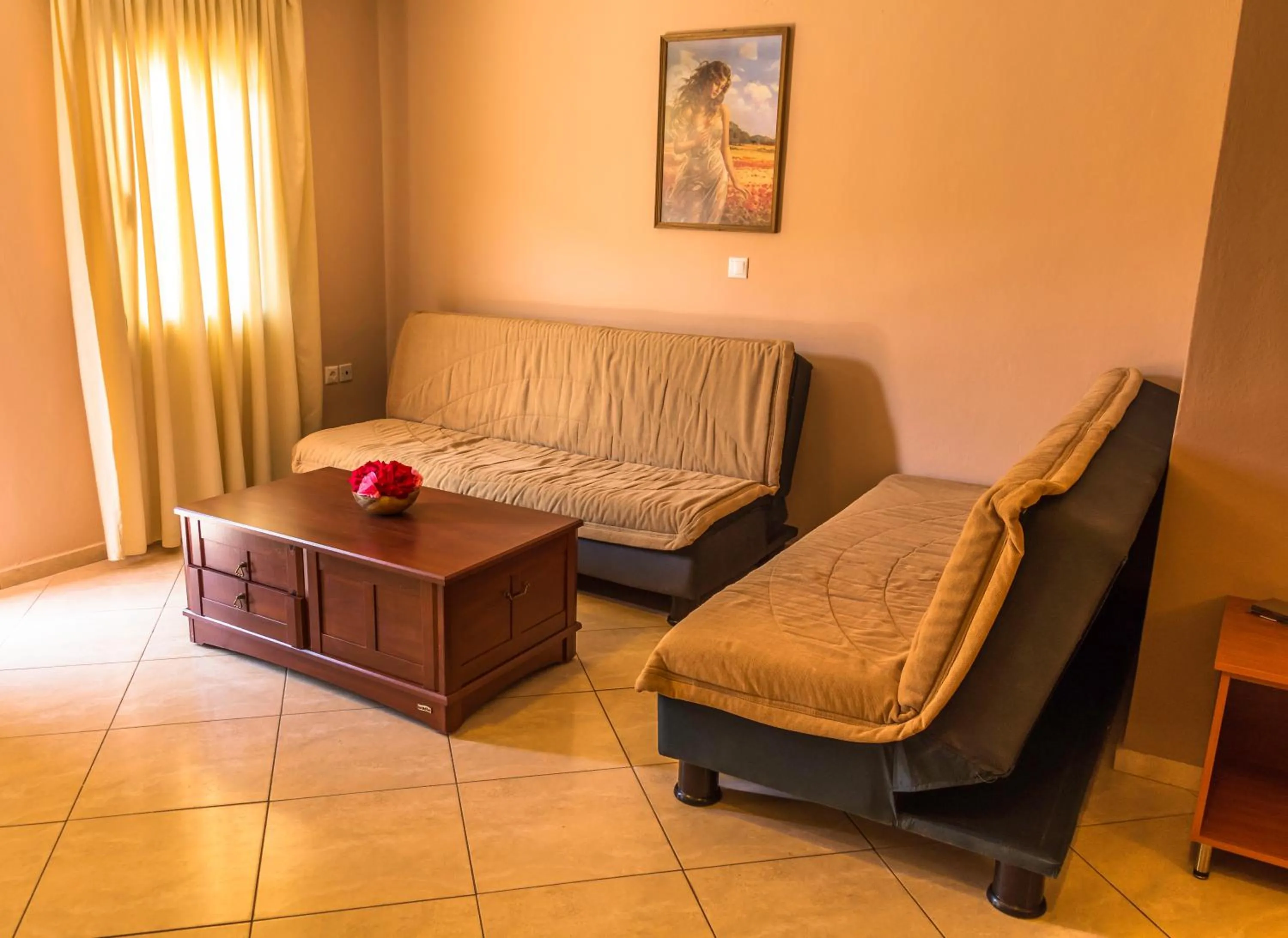 Living room in Porto Marina