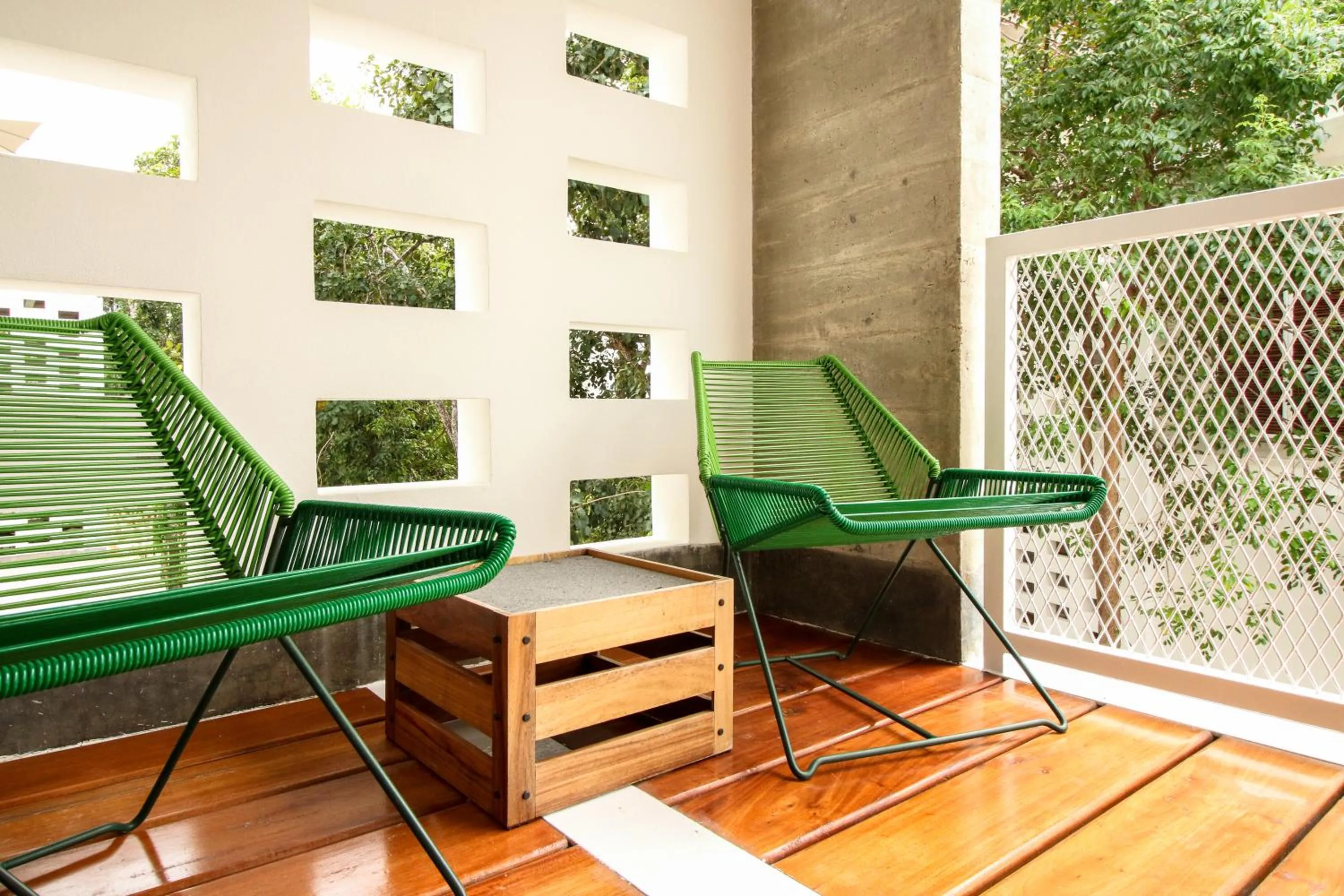 Balcony/Terrace in Casa de Piedra Tulum