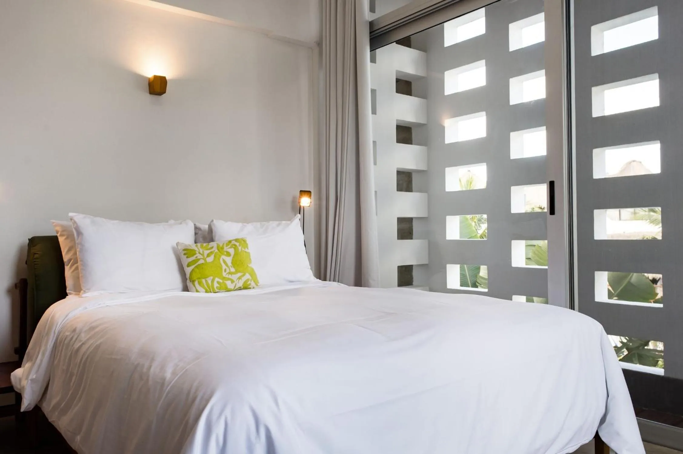 Bedroom, Bed in Casa de Piedra Tulum