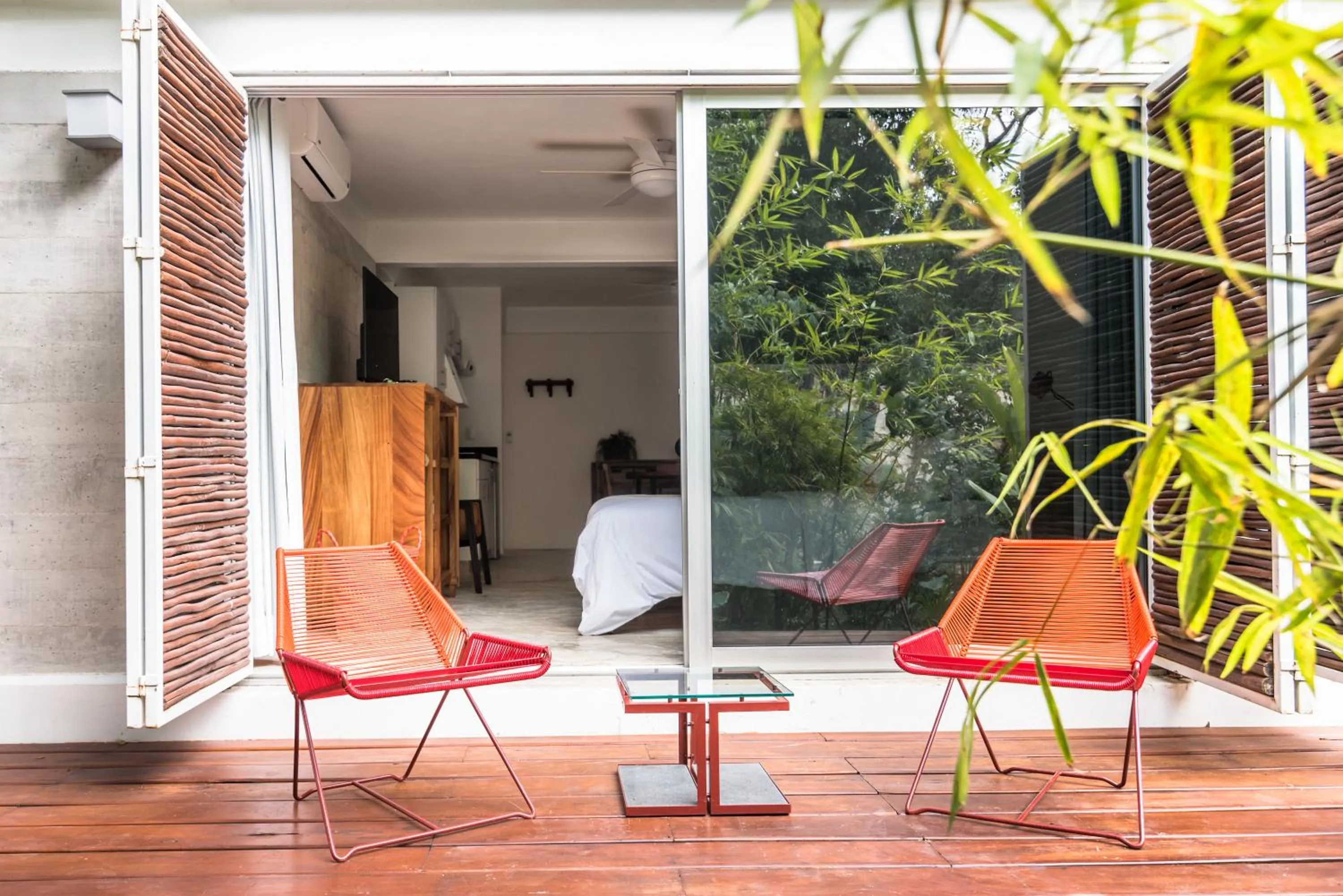 Balcony/Terrace in Casa de Piedra Tulum