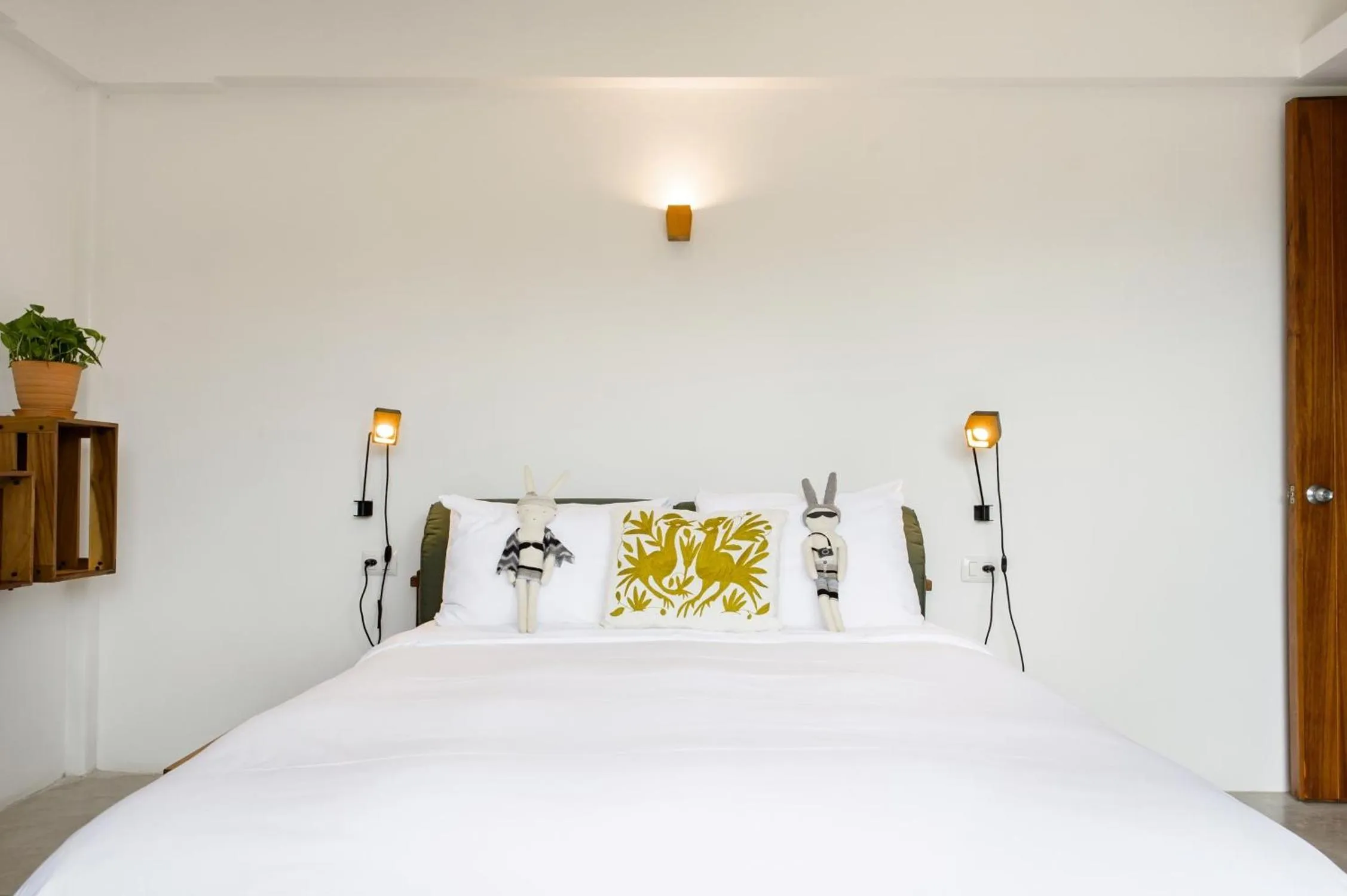 Bedroom, Bed in Casa de Piedra Tulum