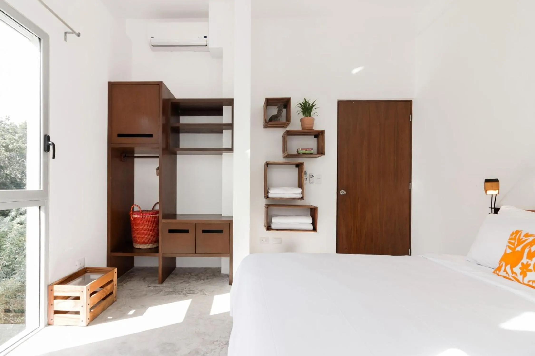 Bedroom, Bed in Casa de Piedra Tulum