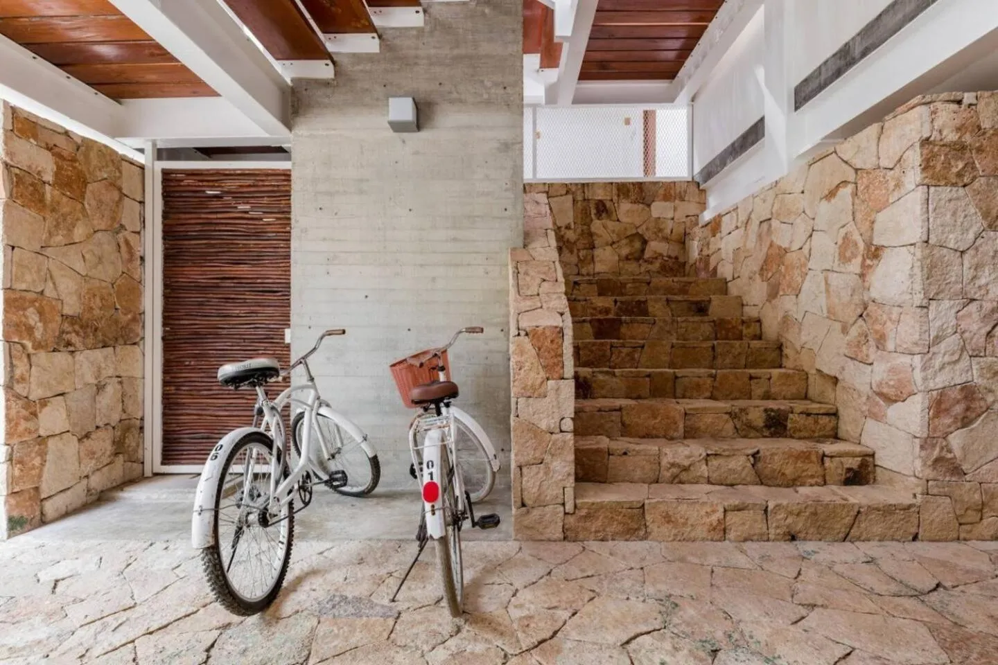 Cycling in Casa de Piedra Tulum