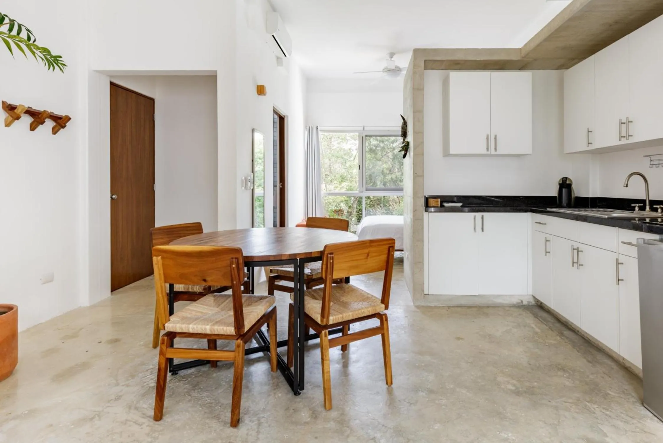 Kitchen or kitchenette in Casa de Piedra Tulum
