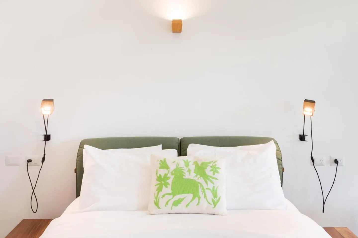 Bed in Casa de Piedra Tulum