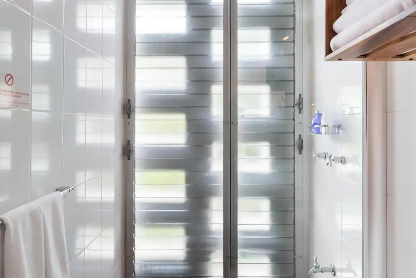 Shower in Casa de Piedra Tulum
