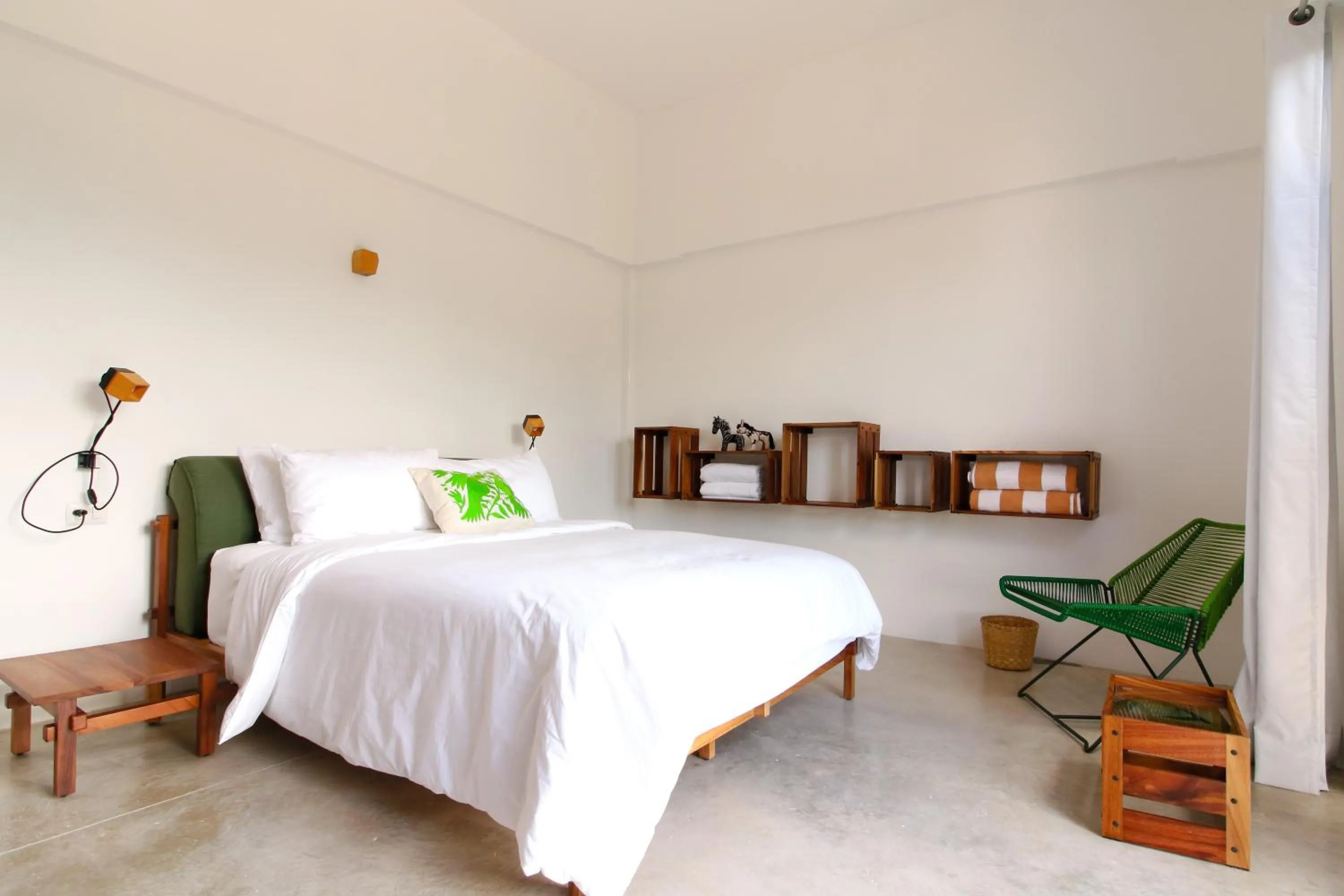 Bedroom, Bed in Casa de Piedra Tulum