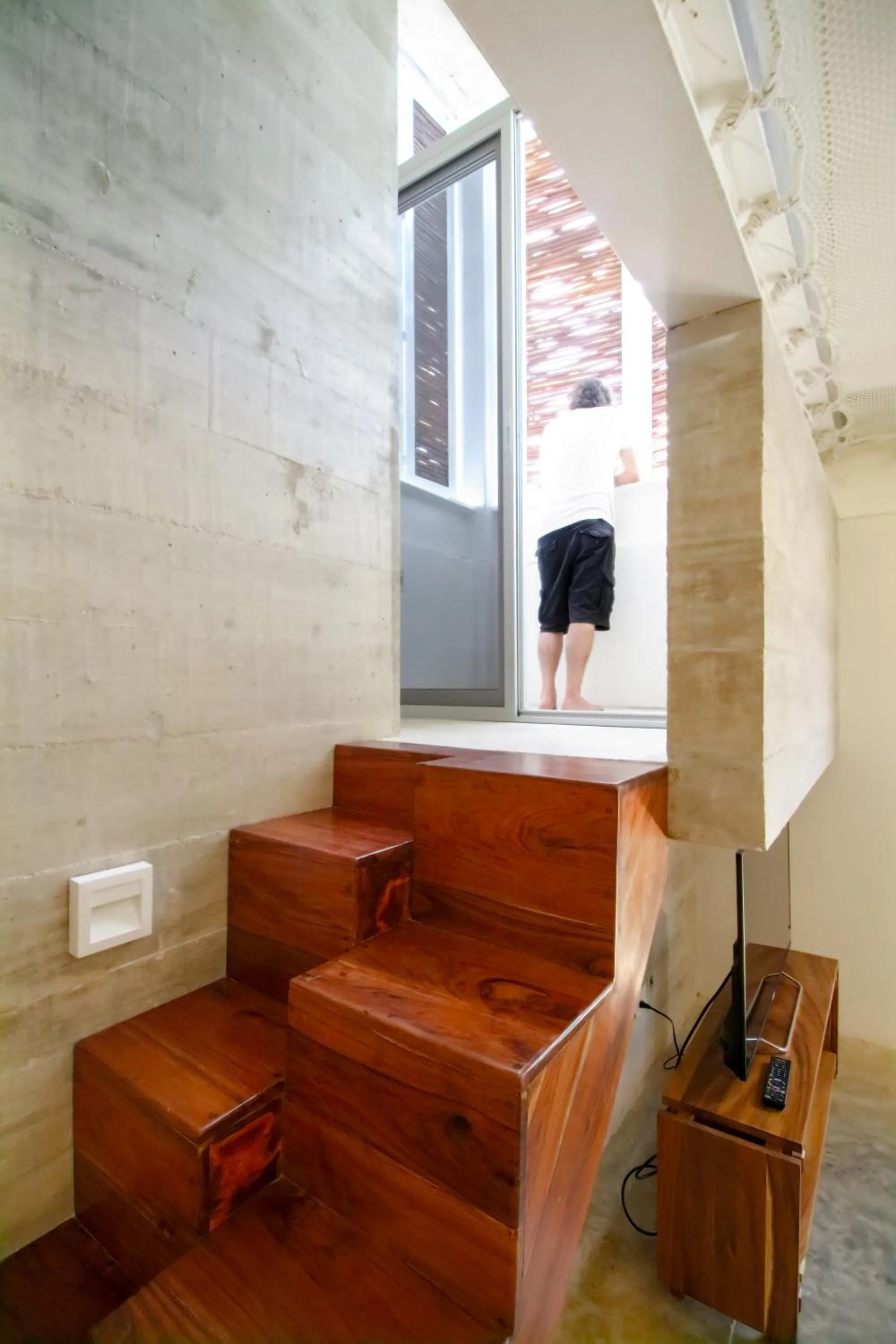 Balcony/Terrace in Casa de Piedra Tulum