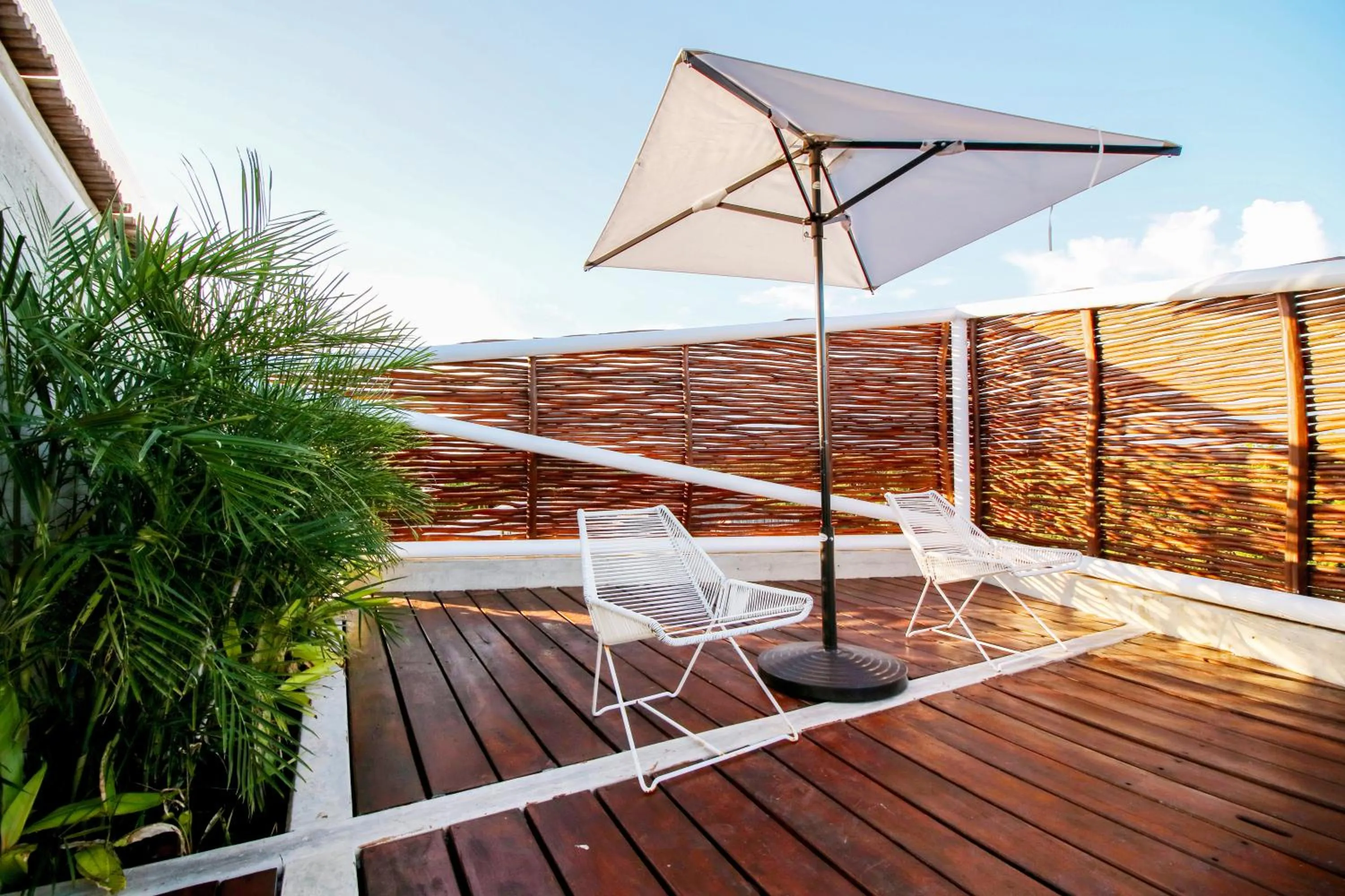 Balcony/Terrace in Casa de Piedra Tulum