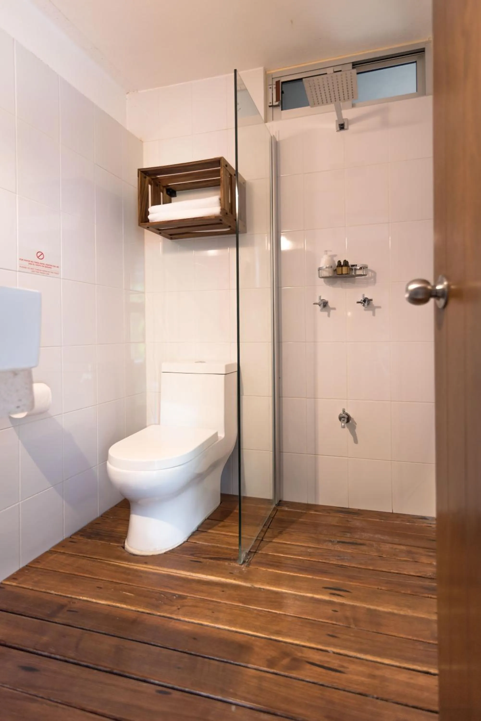 Shower in Casa de Piedra Tulum