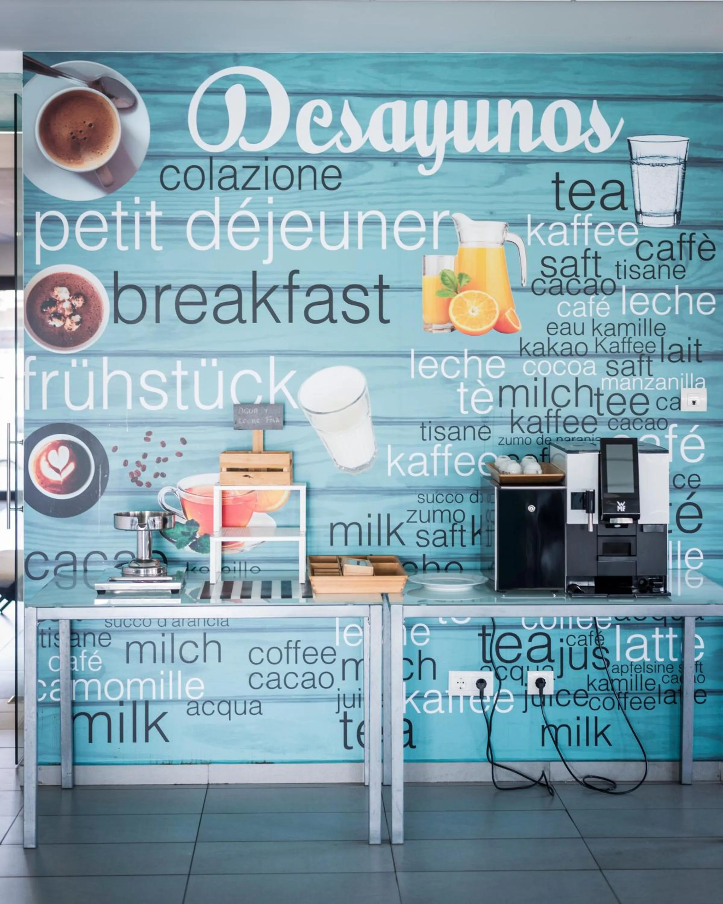 Buffet breakfast in Calas De Liencres