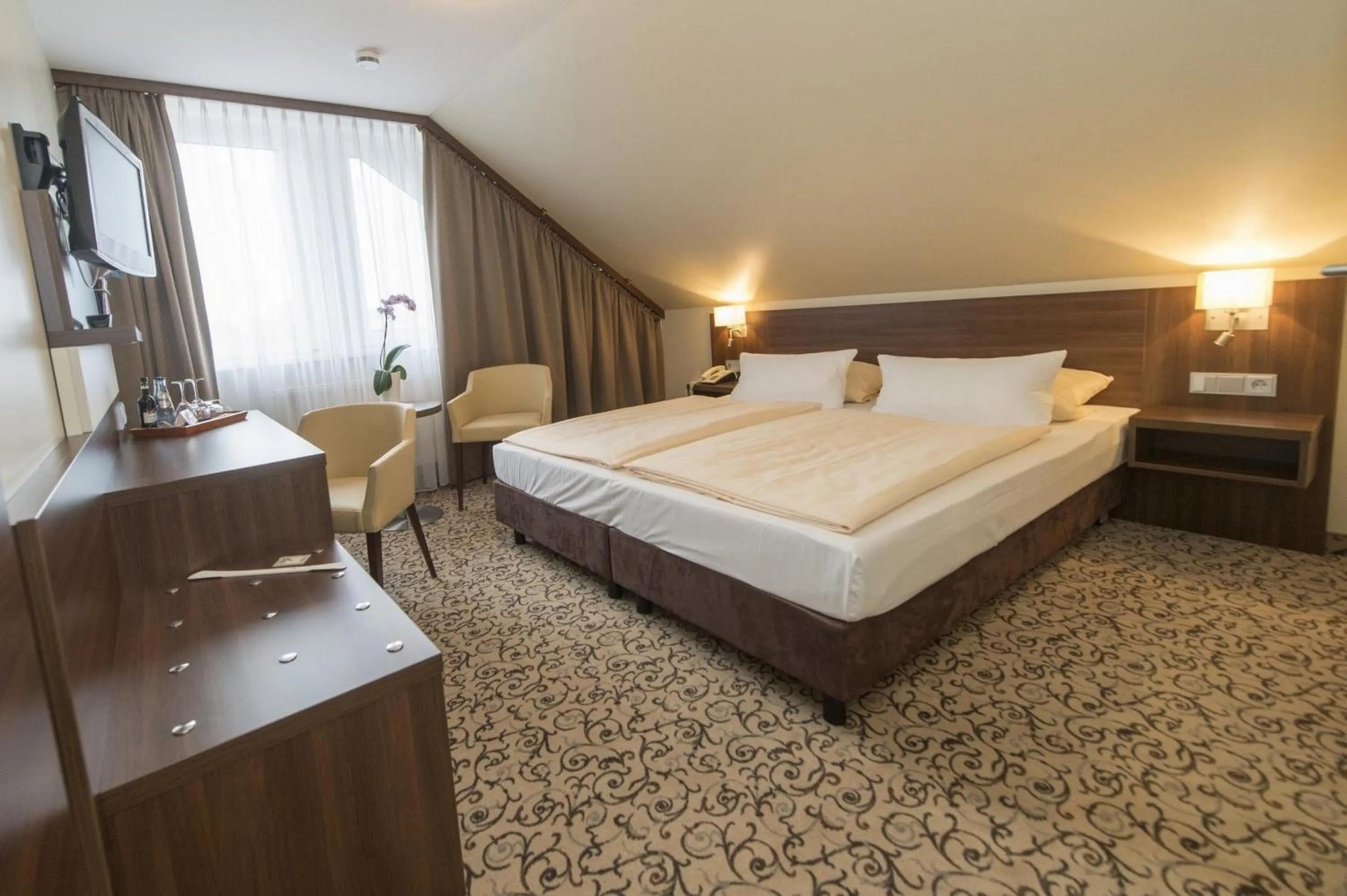 Photo of the whole room, Bed in Landgut Stemmen