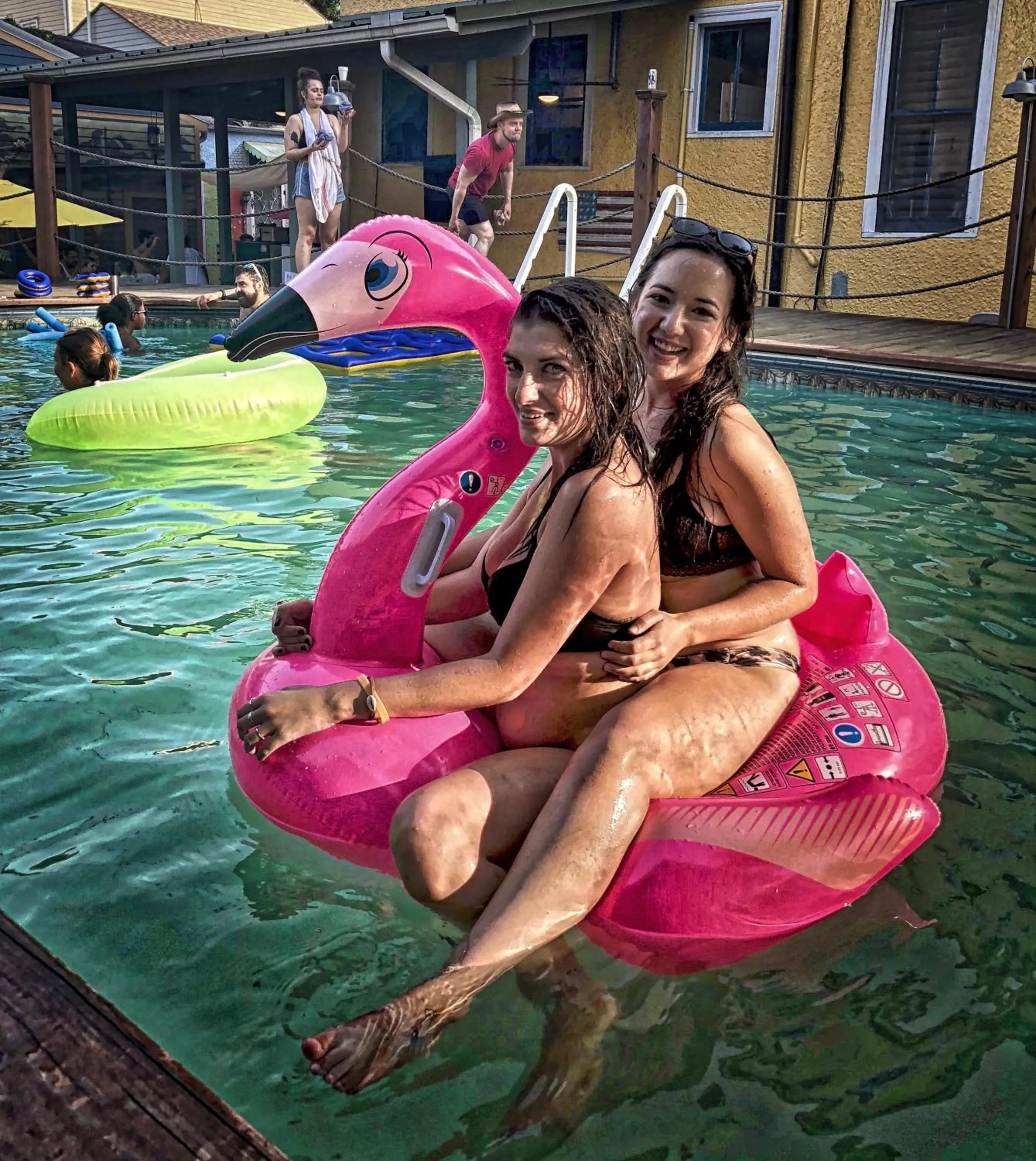 People in India House Hostel