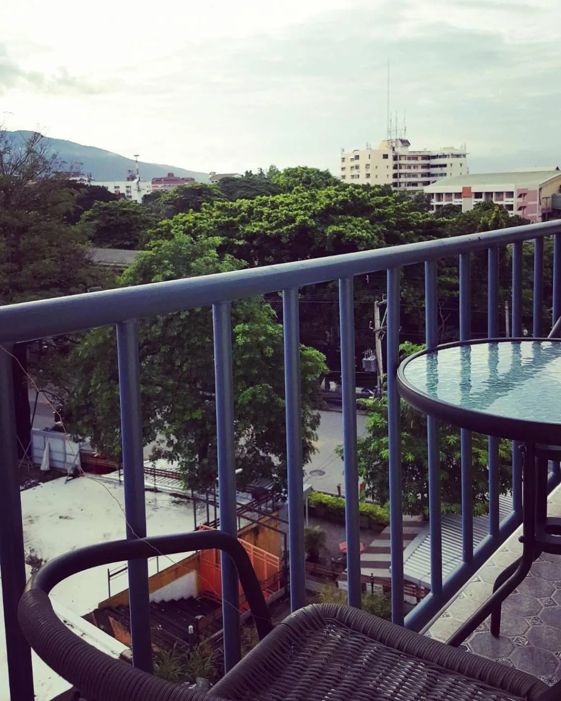 Balcony/Terrace in Sridonchai Heritage, Night Bazaar Chiang Mai