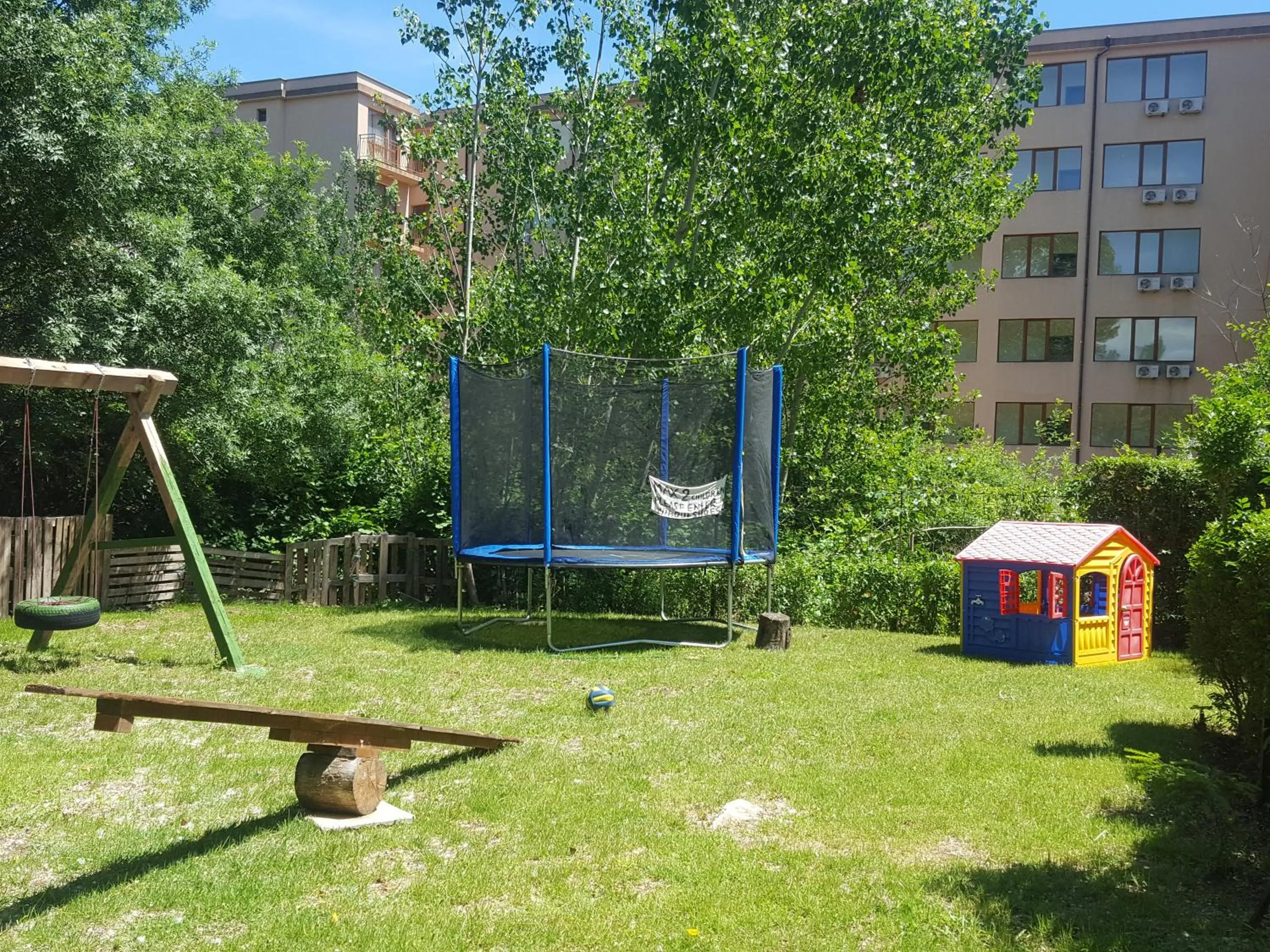 Children play ground in Friends Family Hotel