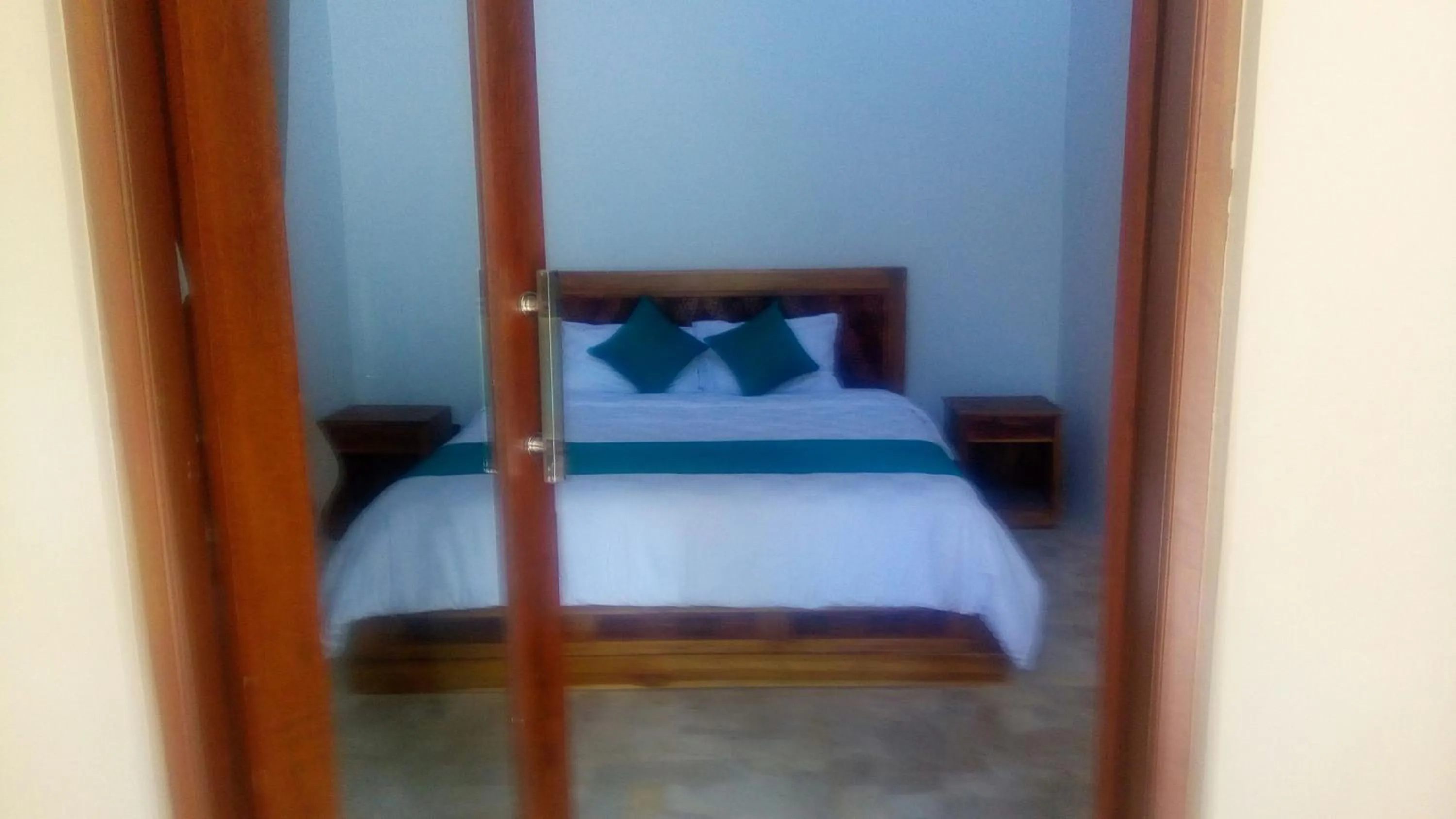 Bed in The Garden Villa