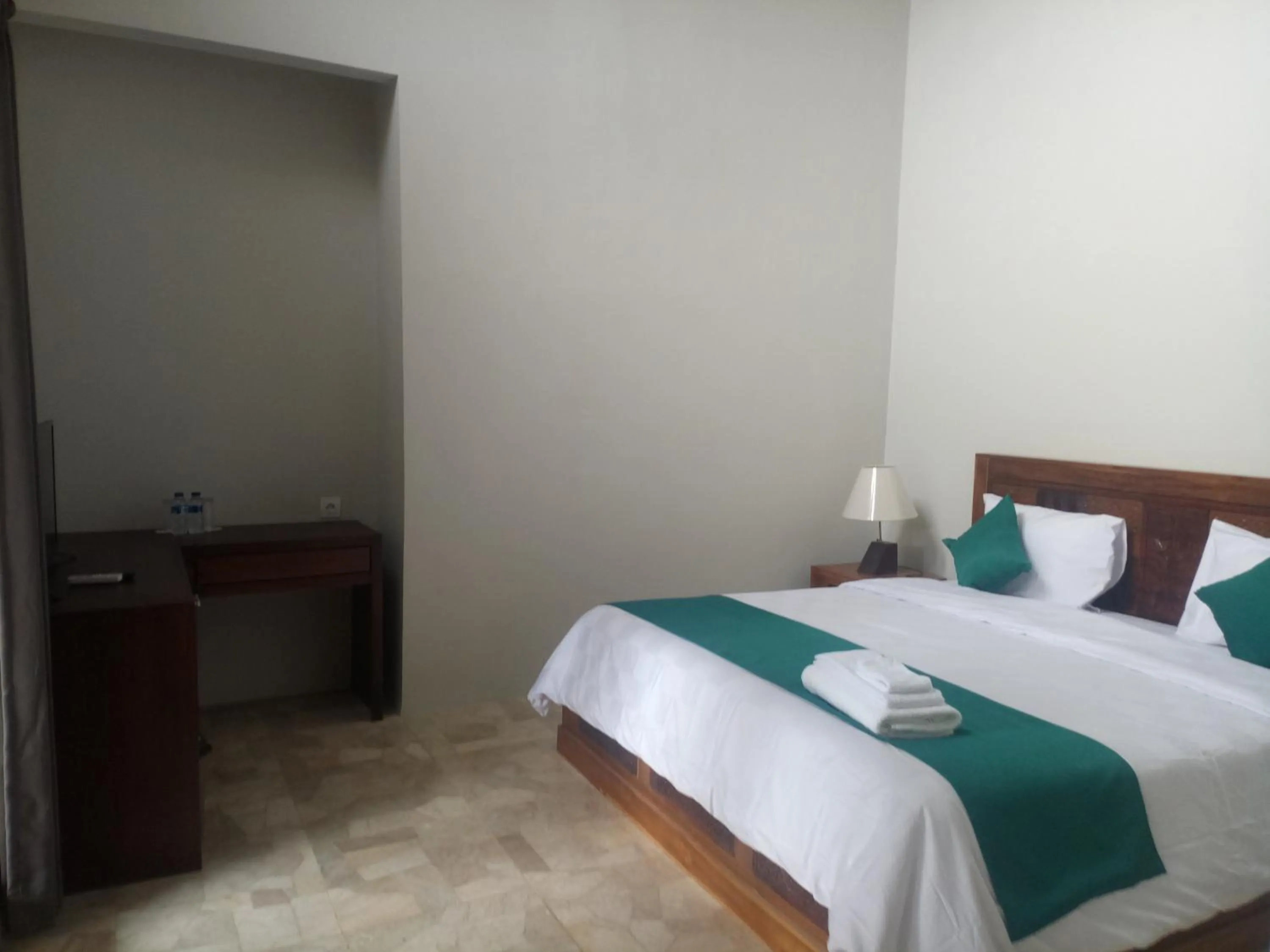 Bed in The Garden Villa