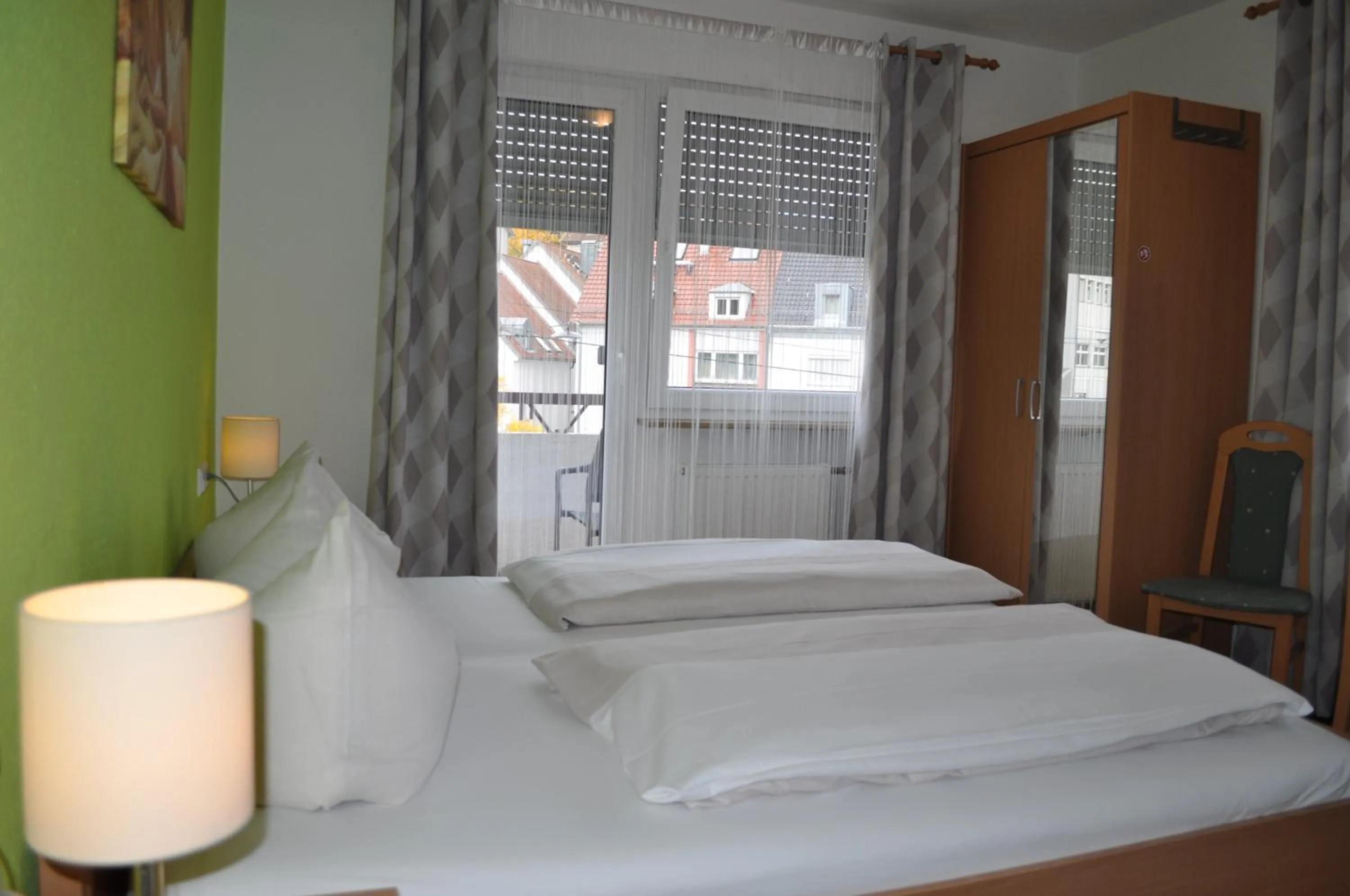 Bed in Hotel Discovery