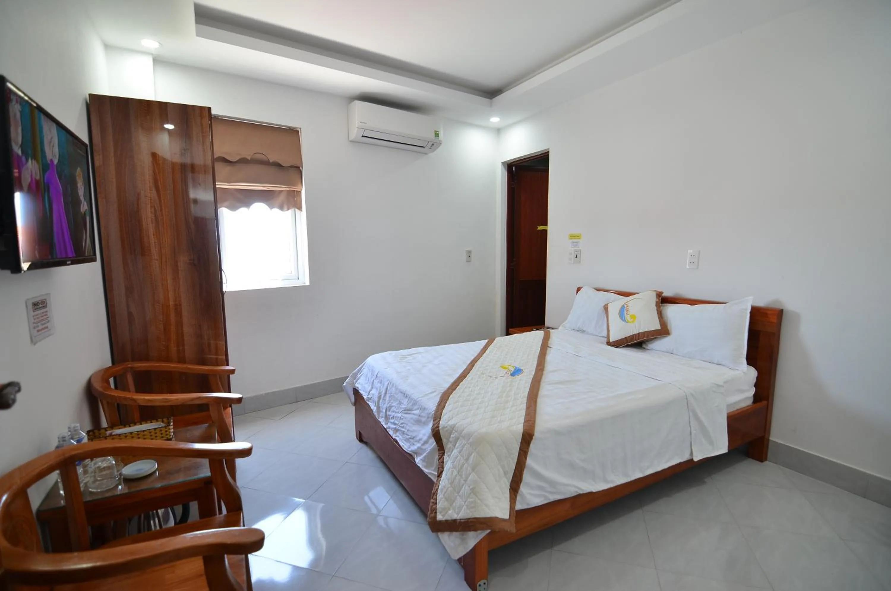 Bed in Vagibi Hotel