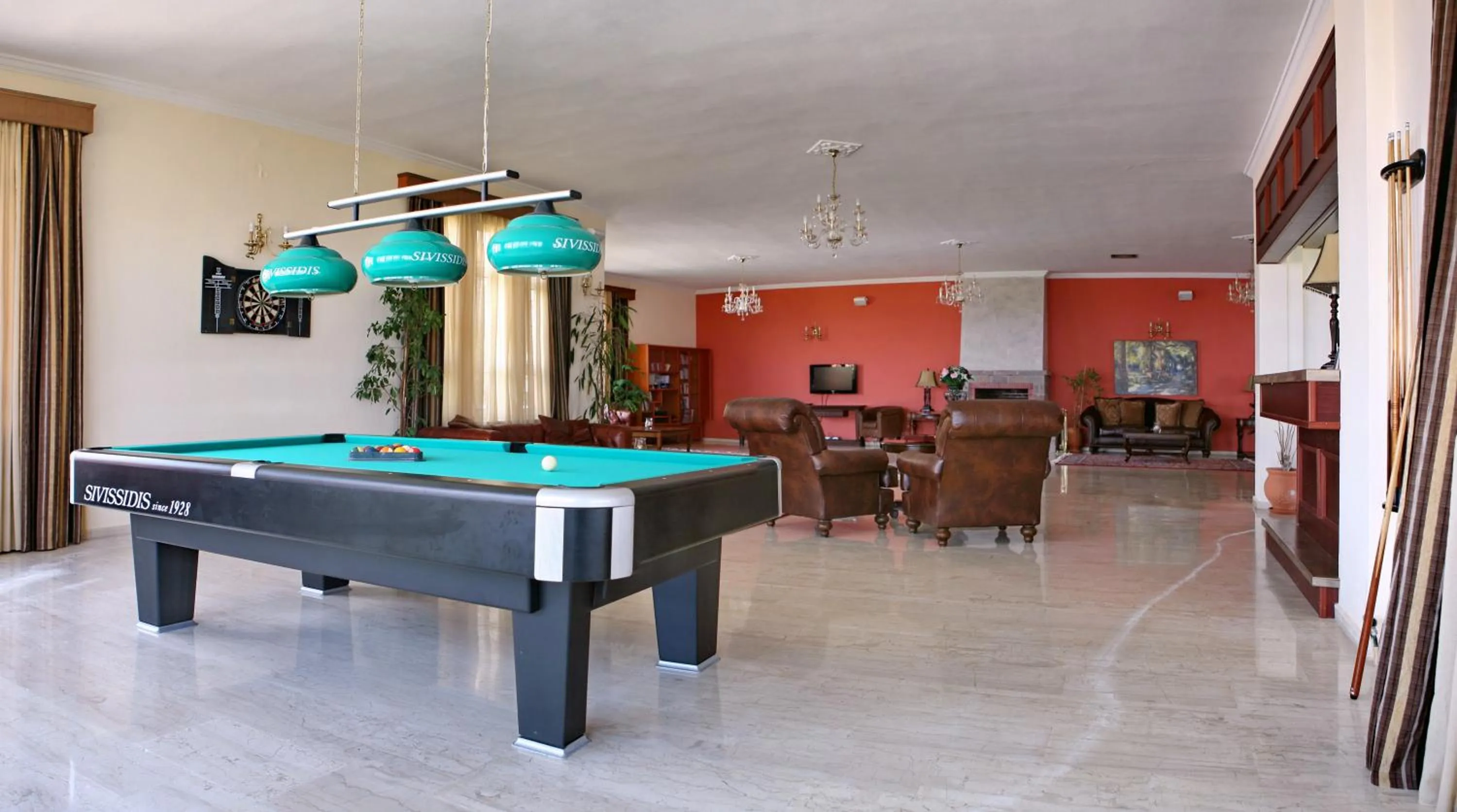 Billiard in Belvedere Aeolis Hotel