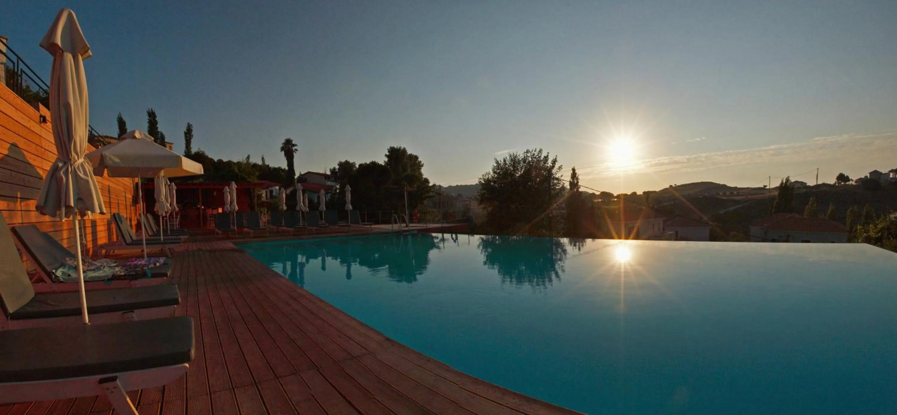 Swimming pool in Belvedere Aeolis Hotel