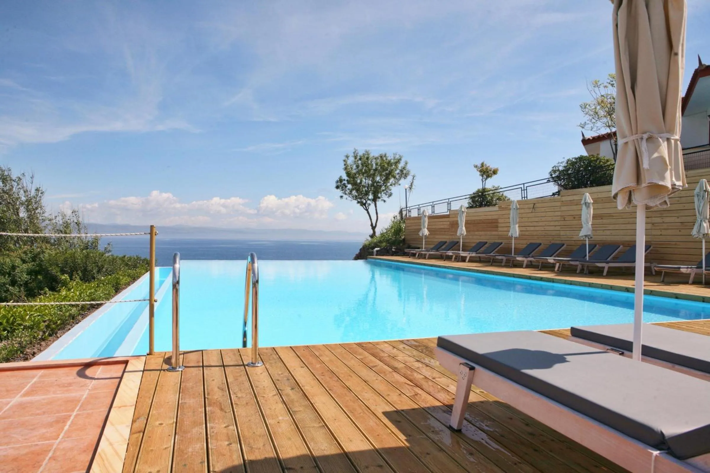 Pool view in Belvedere Aeolis Hotel