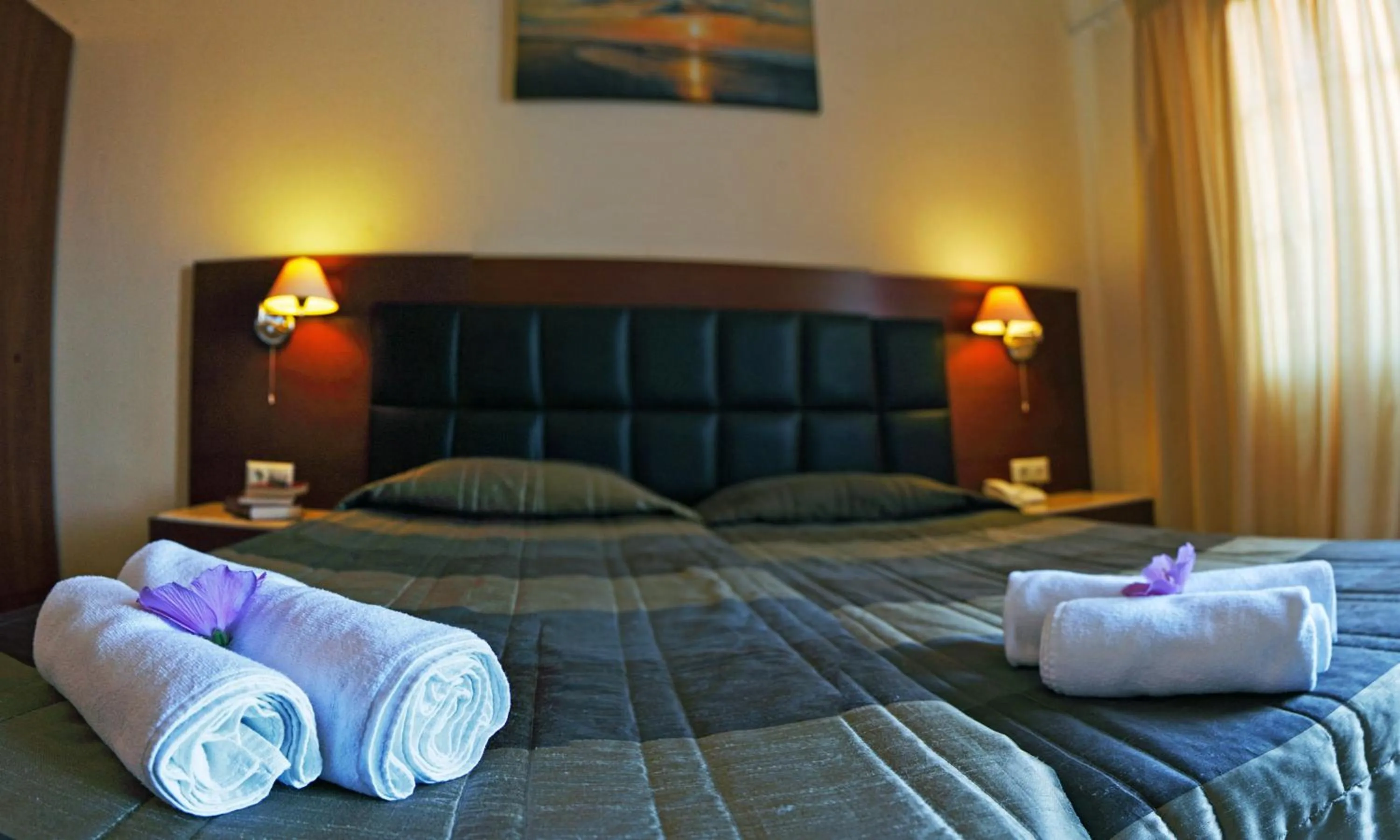 Bedroom, Bed in Belvedere Aeolis Hotel