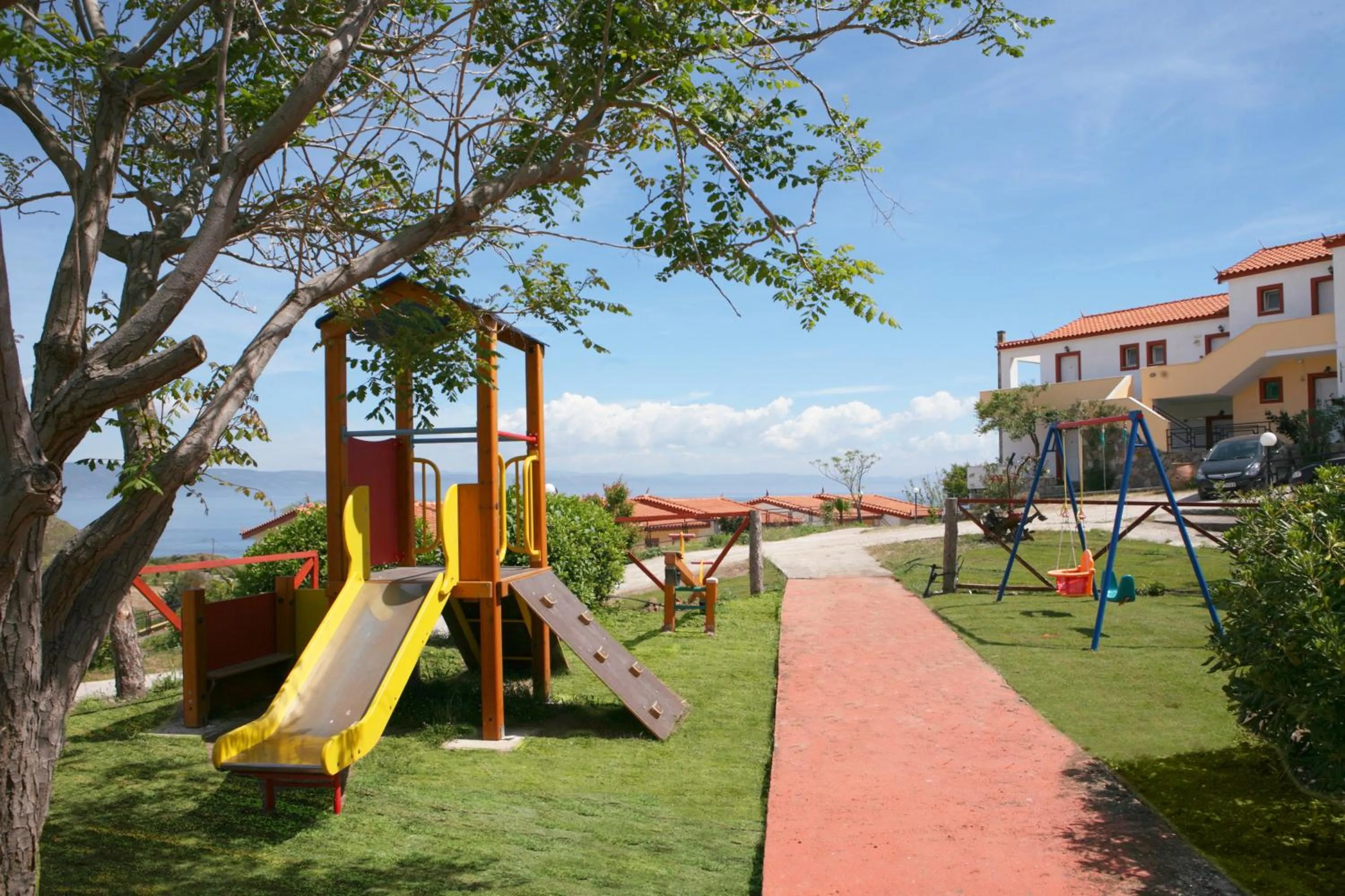 Children play ground in Belvedere Aeolis Hotel