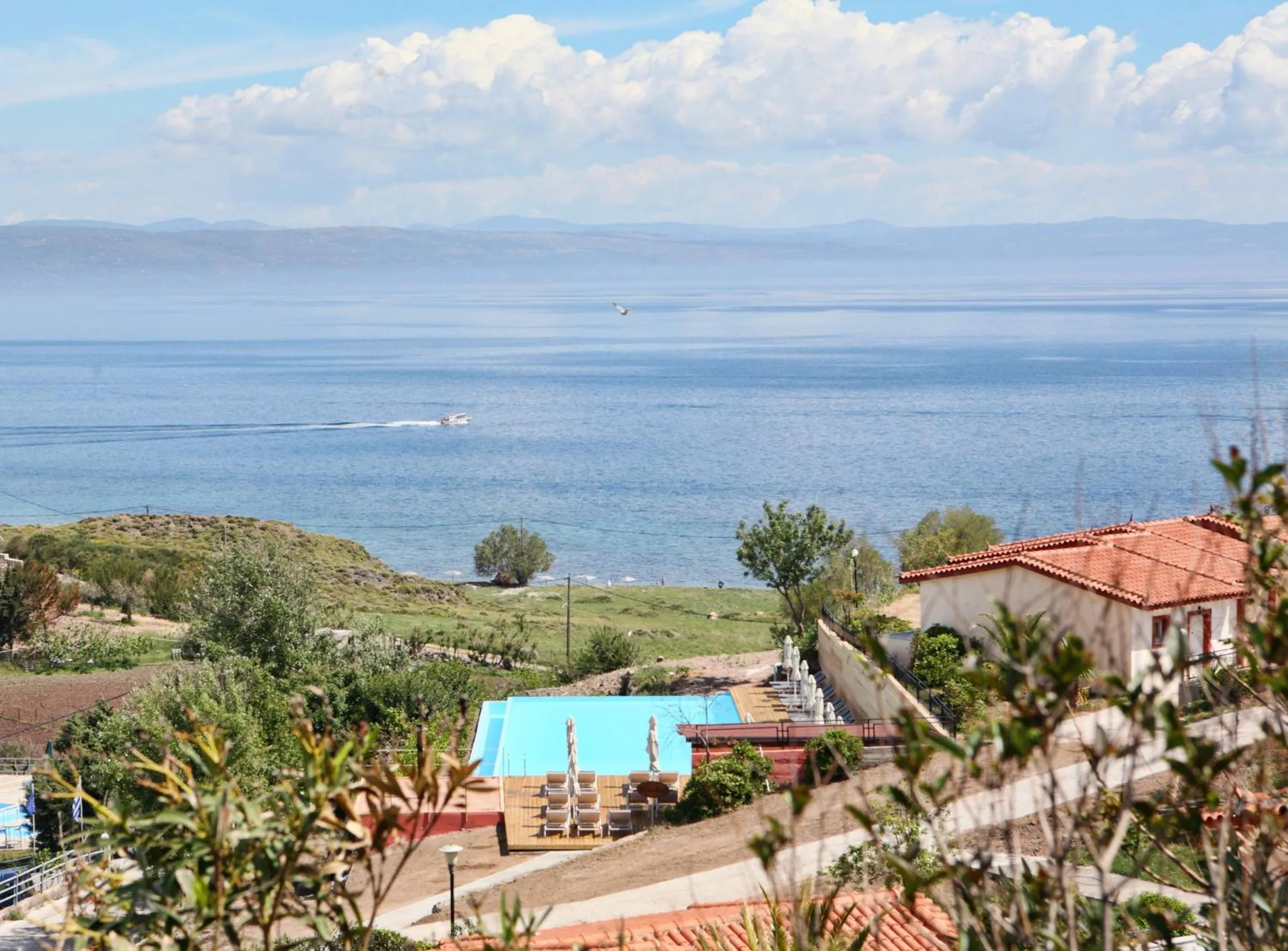 Sea view in Belvedere Aeolis Hotel
