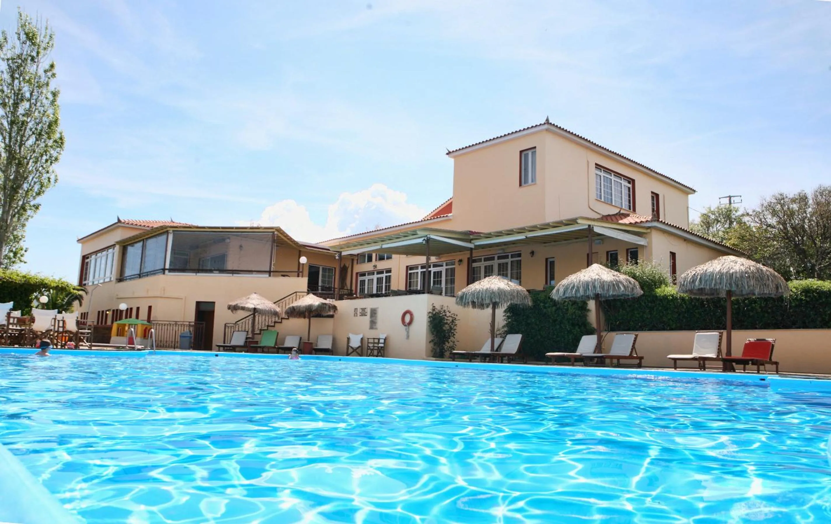 Swimming pool in Belvedere Aeolis Hotel