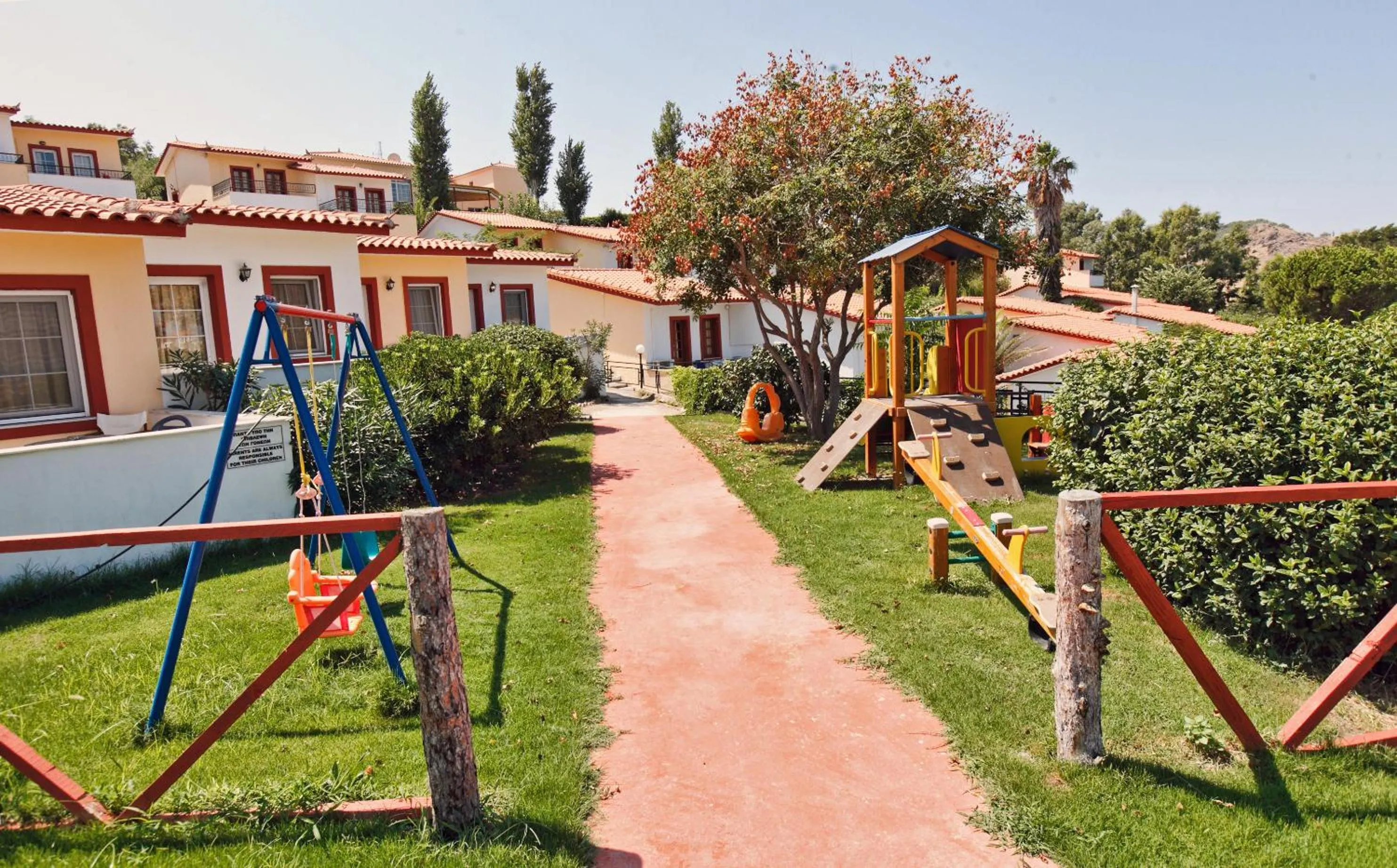 Children play ground in Belvedere Aeolis Hotel
