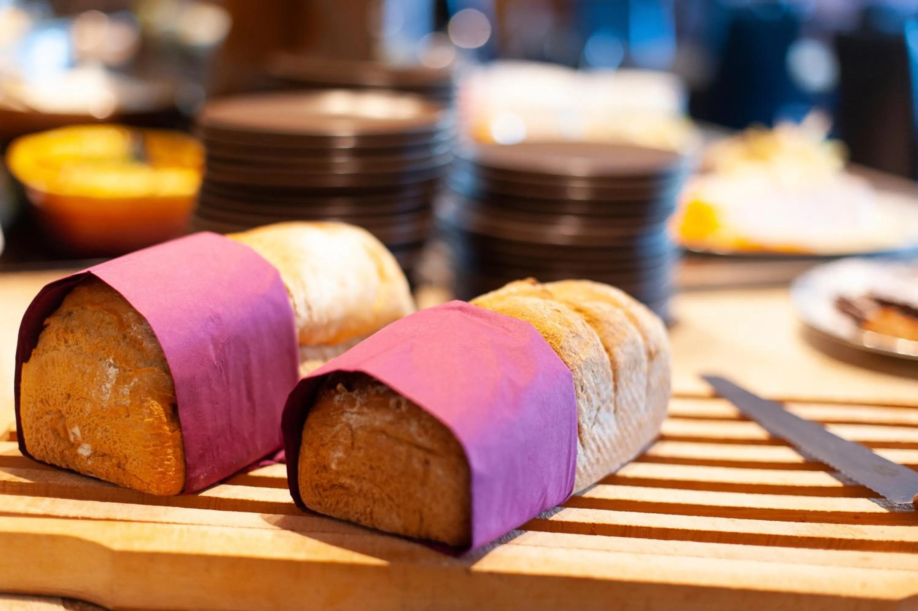 Continental breakfast in Strand Fjordmotel