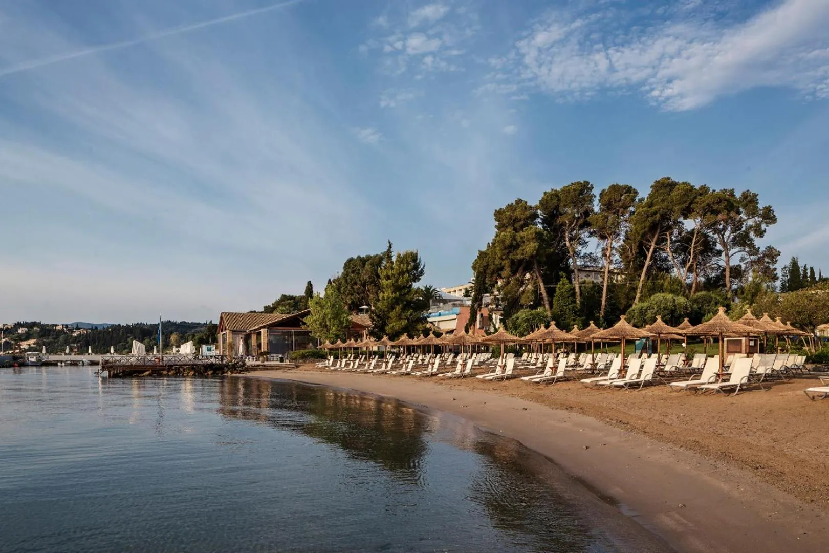 Beach in Kontokali Bay Resort & Spa