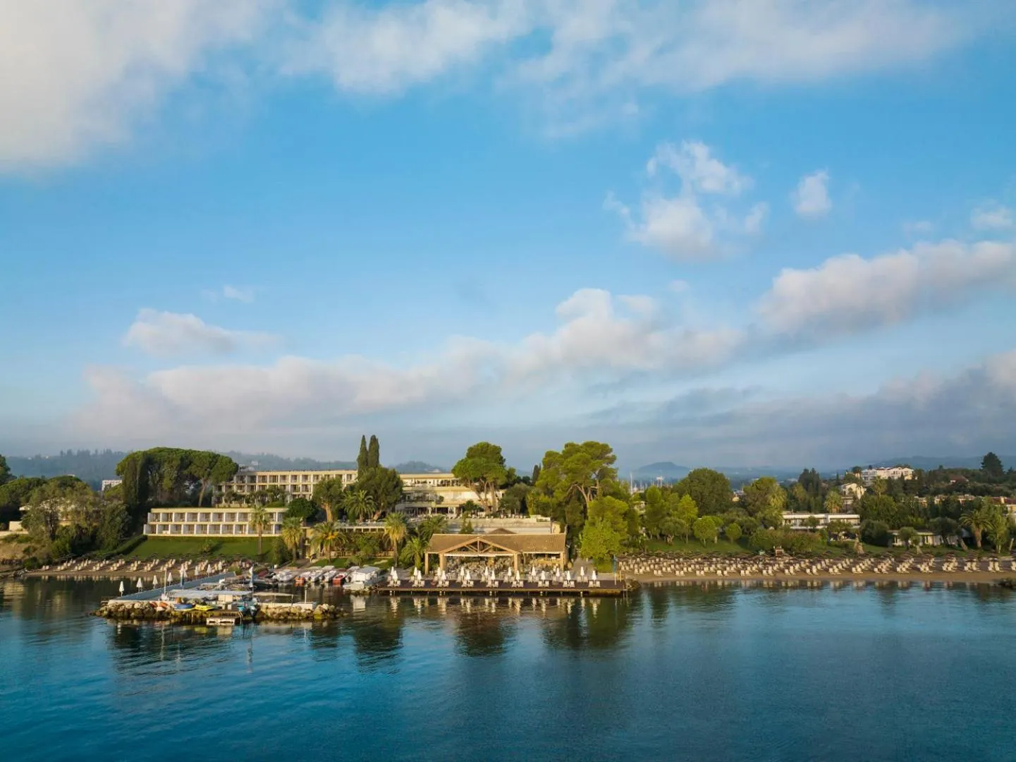Bird's eye view in Kontokali Bay Resort & Spa
