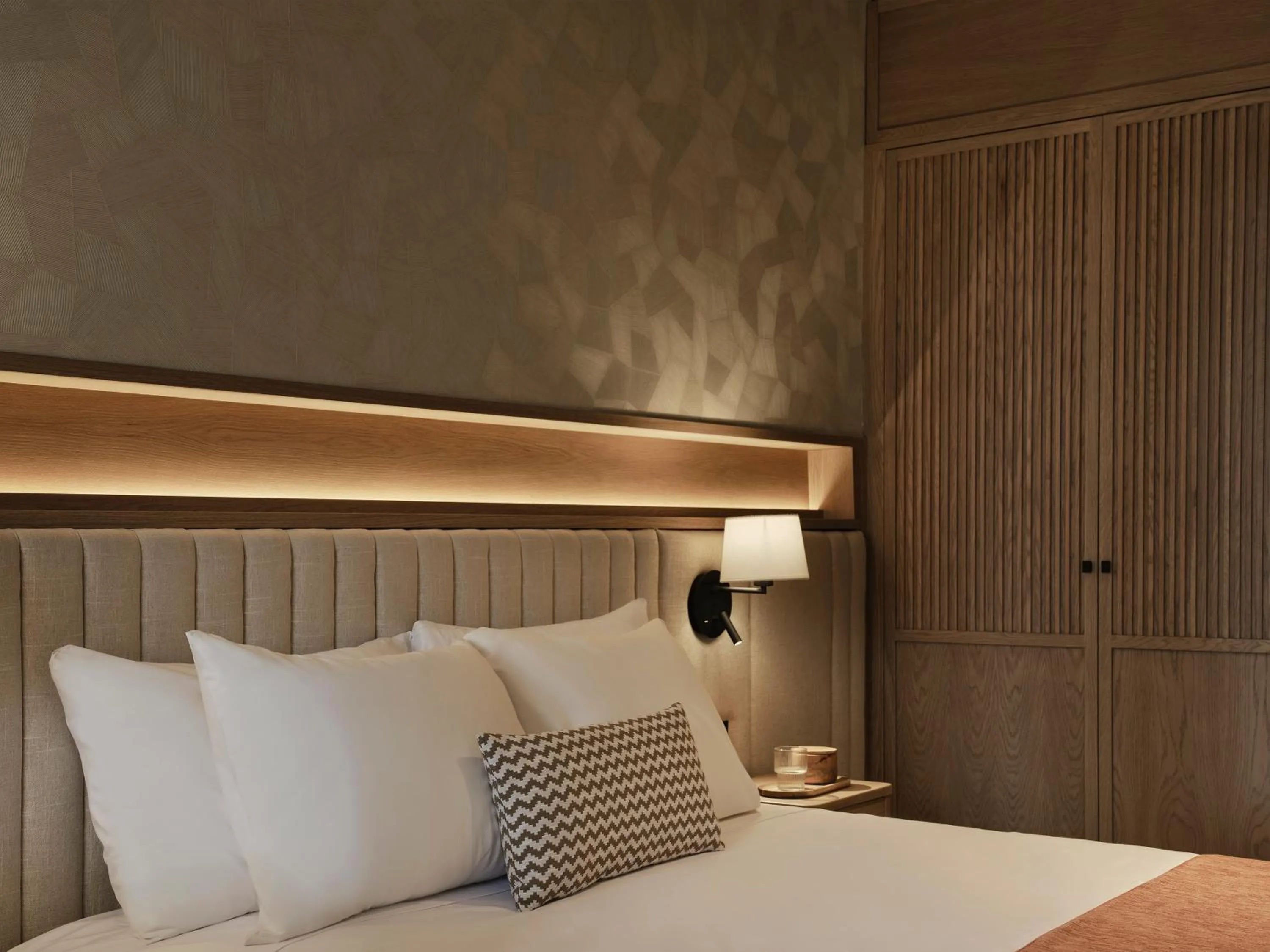 Bed in Kontokali Bay Resort & Spa