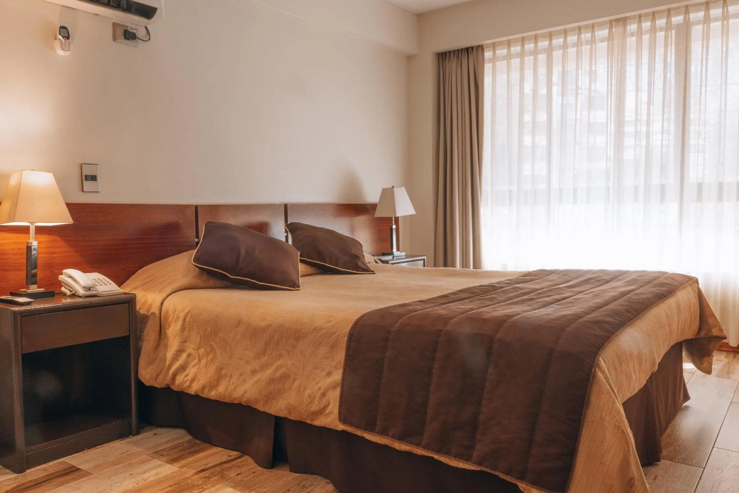 Bed in Hotel Diego de Velazquez