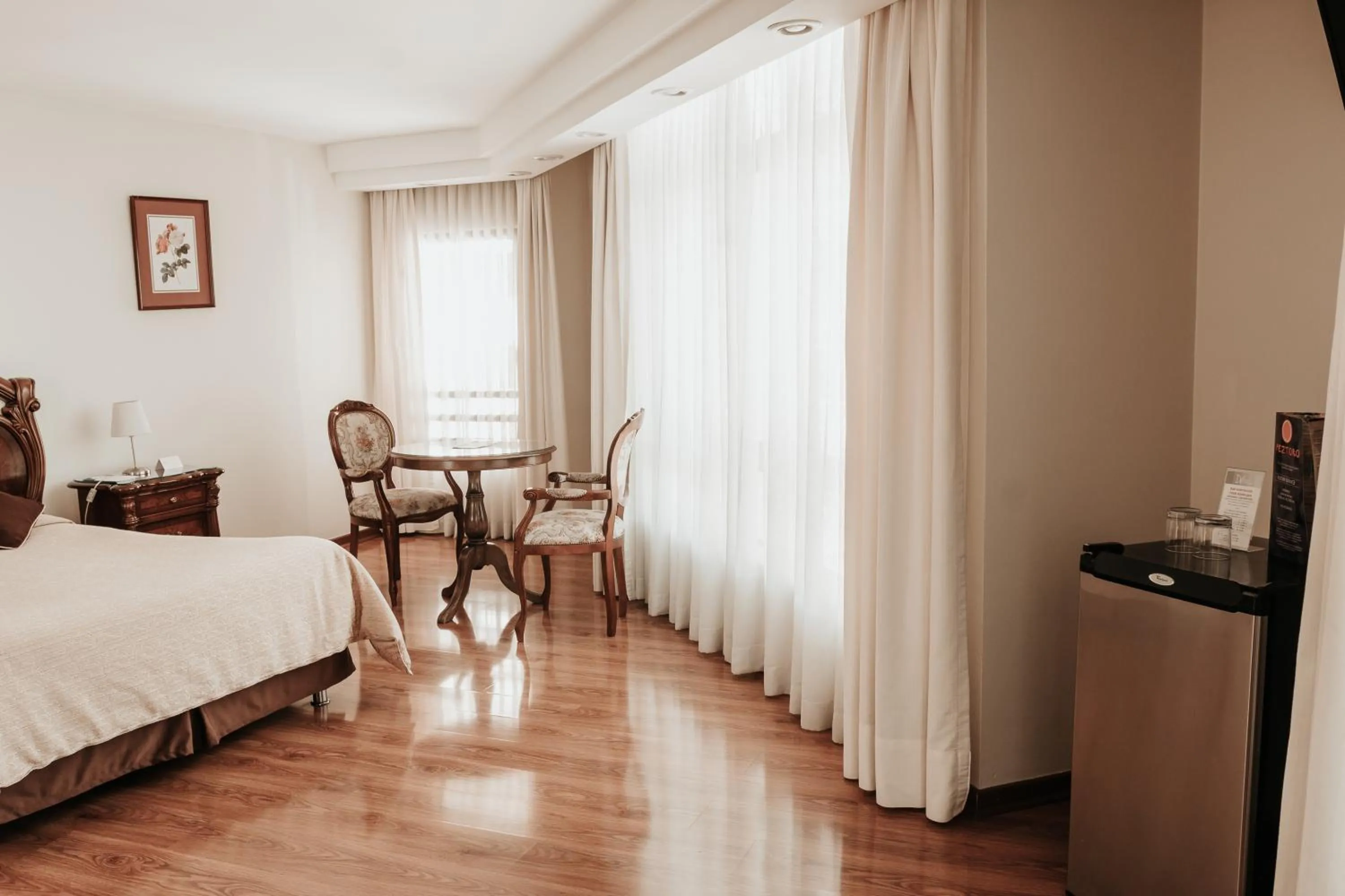 Bed in Hotel Diego de Velazquez