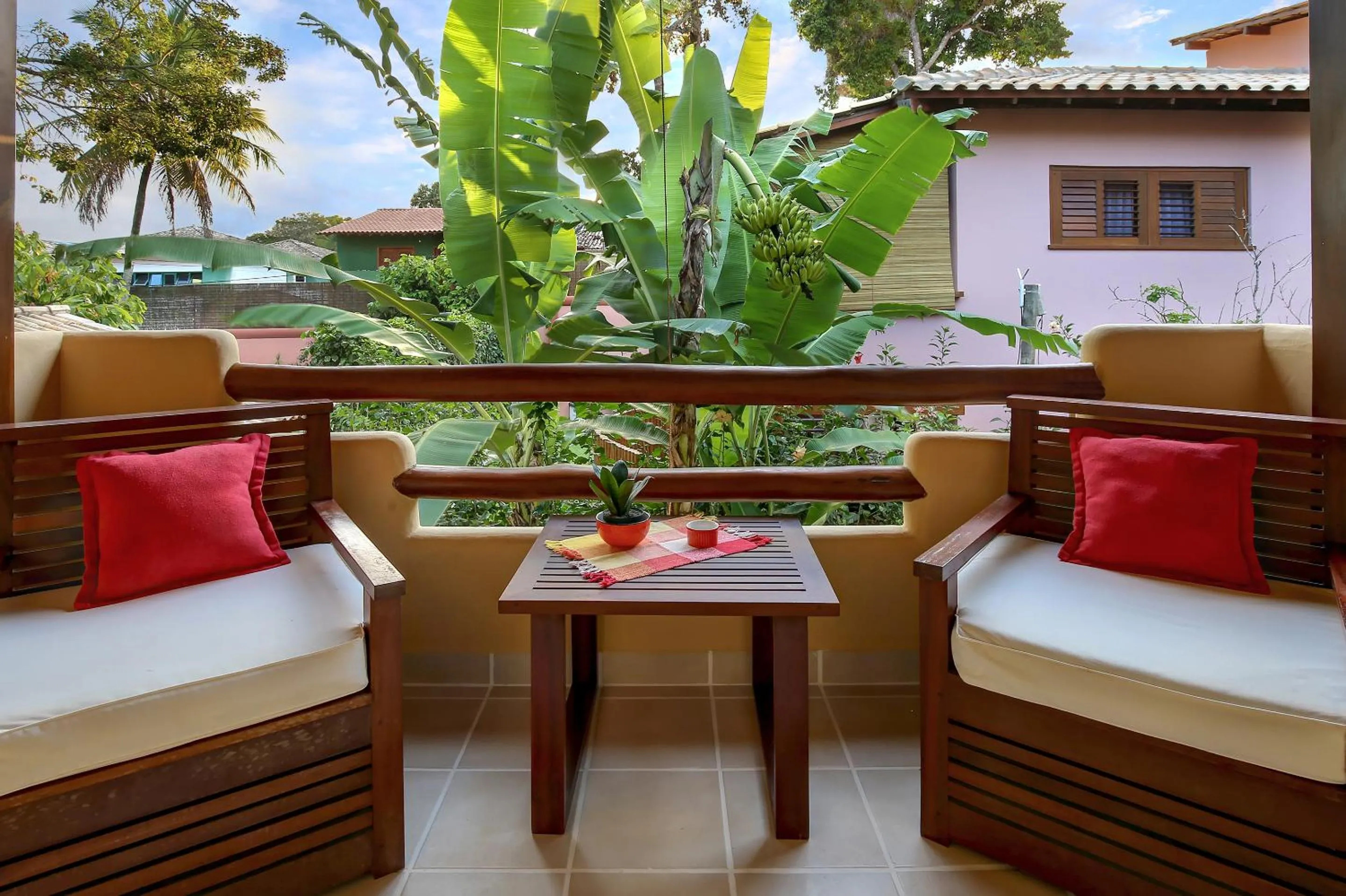 Balcony/Terrace in Pousada Quarto Crescente