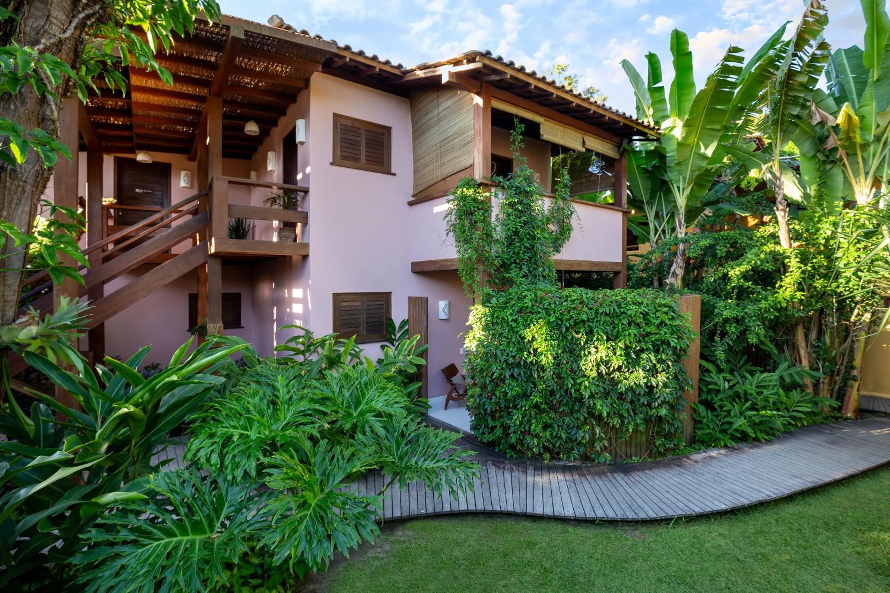 Garden in Pousada Quarto Crescente