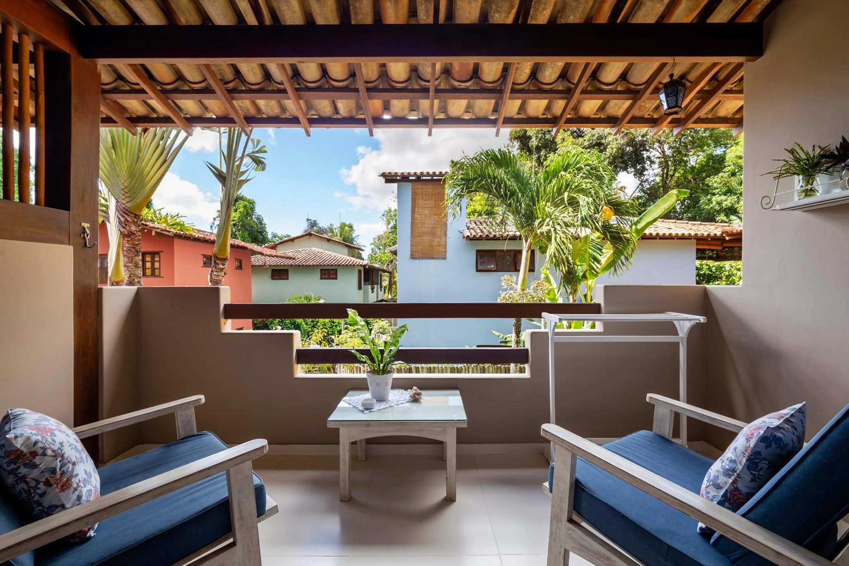 Balcony/Terrace in Pousada Quarto Crescente