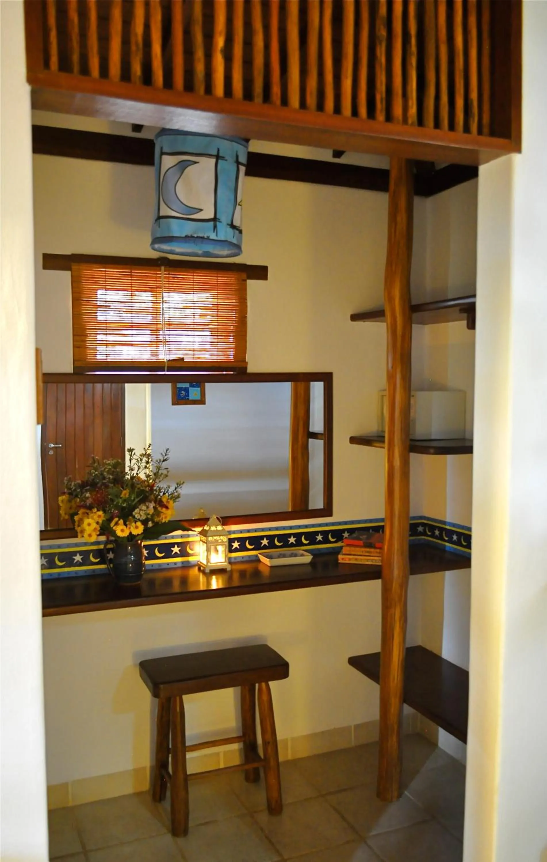 Decorative detail in Pousada Quarto Crescente