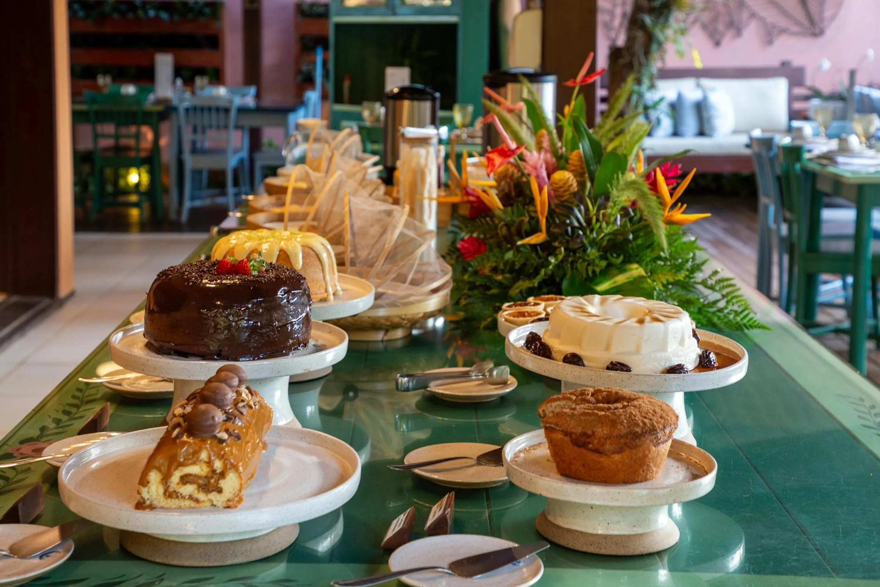 Food and drinks in Pousada Quarto Crescente